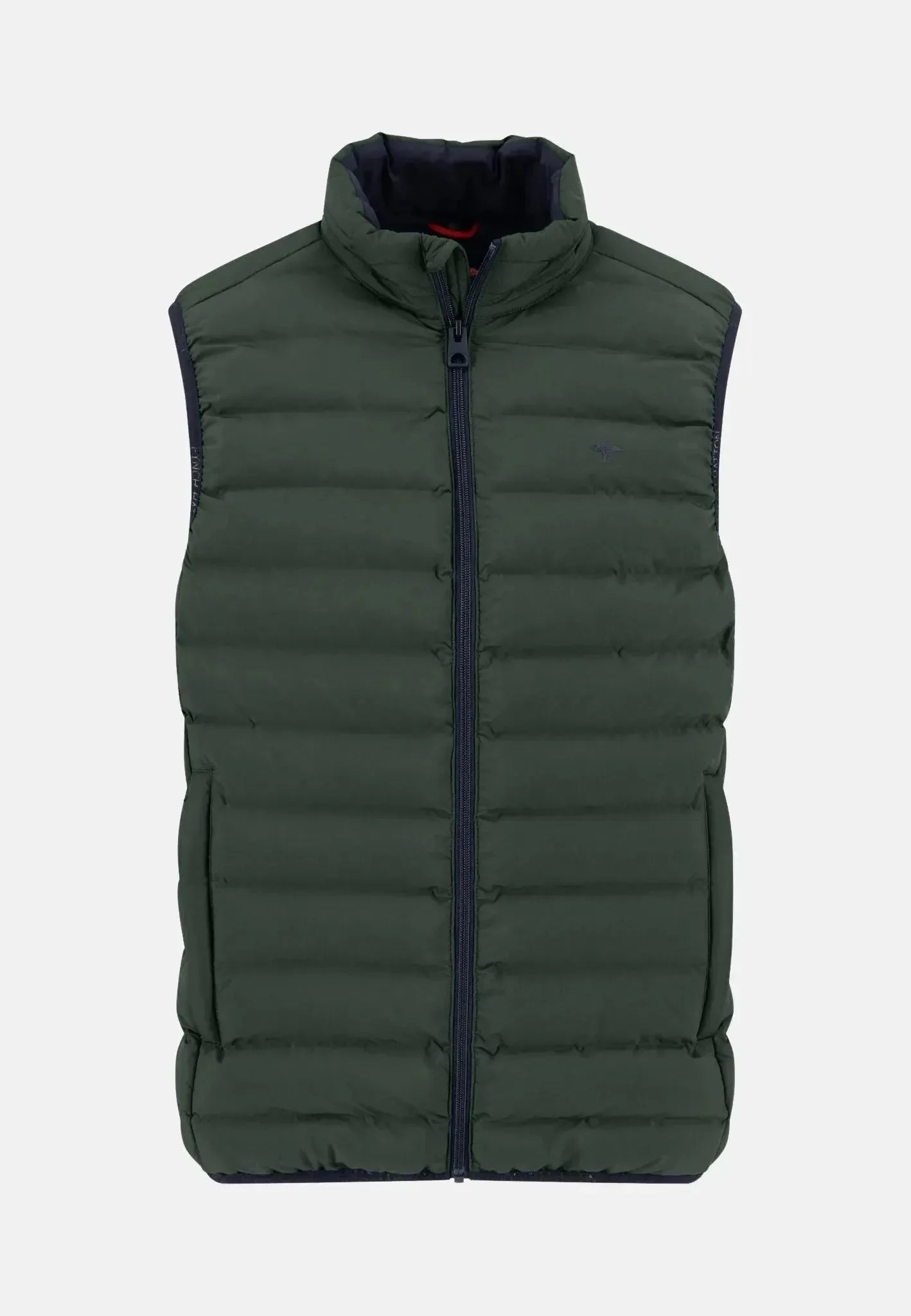 Fynch - Hatton Basic Light Weight Gilet Dark Ivy – Tailored Menswear | Malford of London