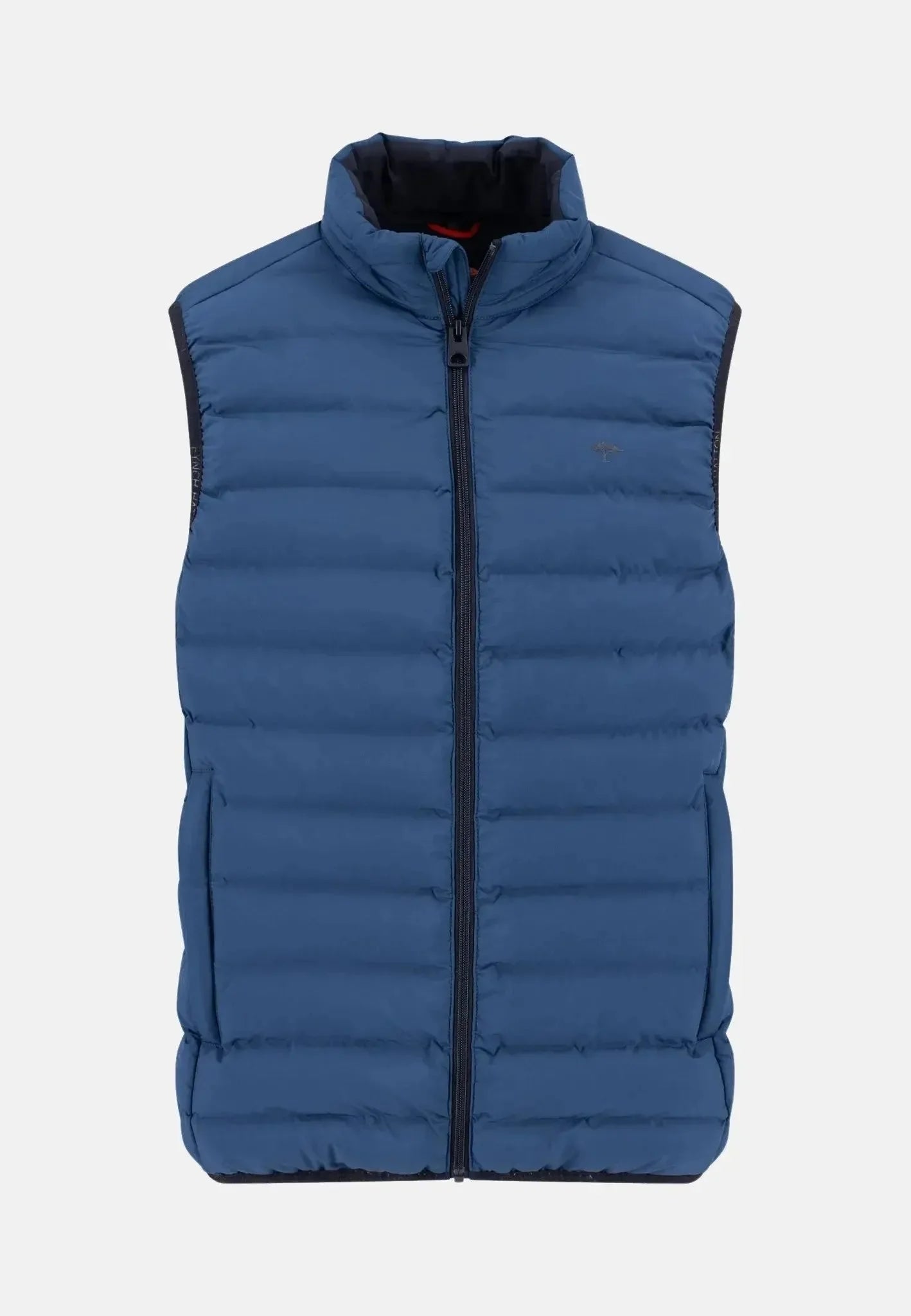 Fynch - Hatton Basic Light Weight Gilet Misty Blue – Tailored Menswear | Malford of London
