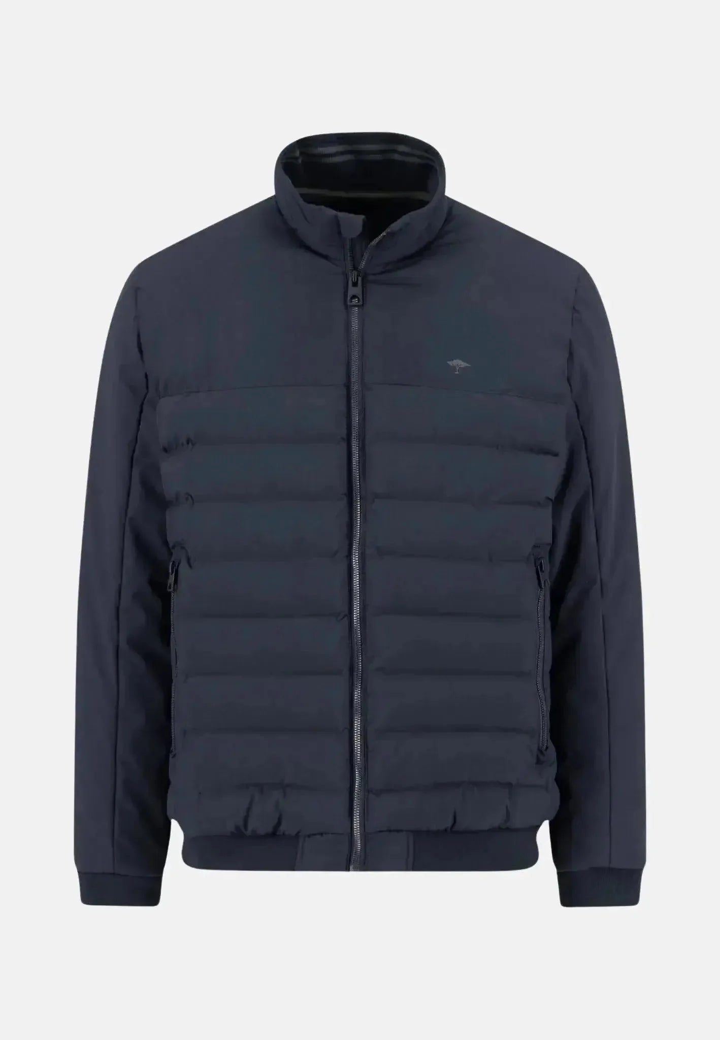 Fynch - Hatton Basic Puffer Hybrid Jacket Dark Navy – Tailored Menswear | Malford of London