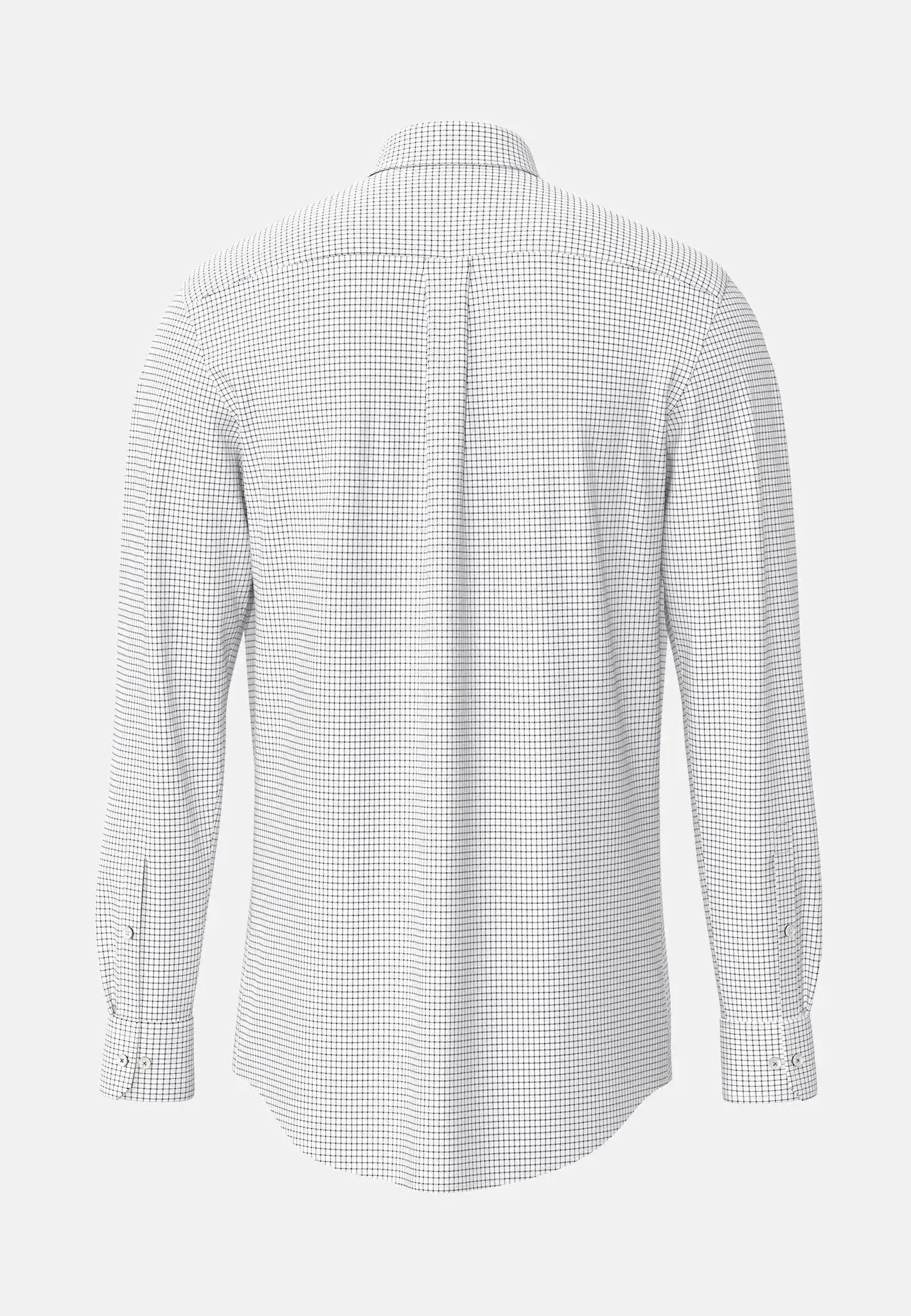 Fynch - Hatton Button Down Oxford Shirt Navy Check – Tailored Menswear | Malford of London