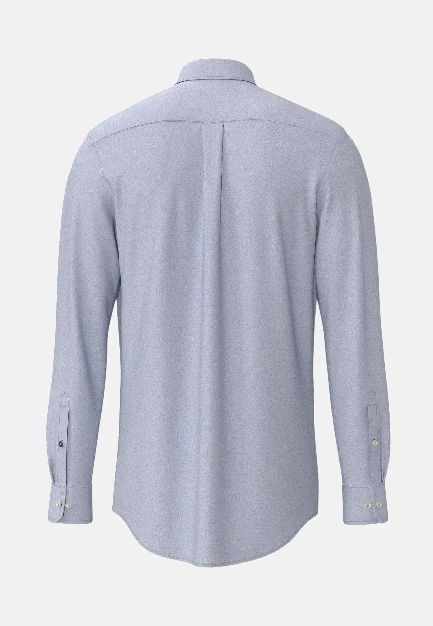 Fynch - Hatton Essential Flannel Button Down Shirt Crystal Blue – Tailored Menswear | Malford of London