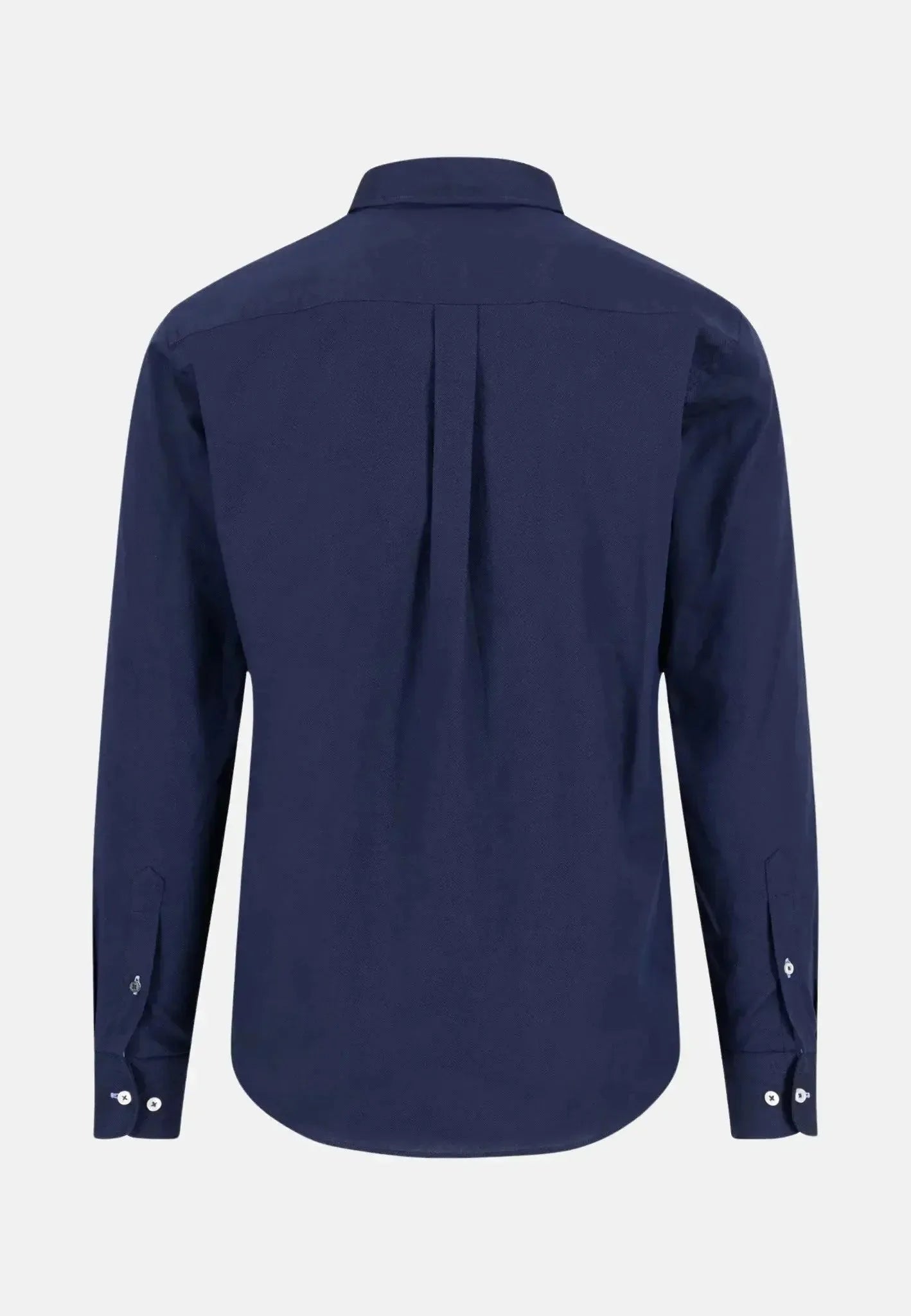 Fynch - Hatton Essential Textured Dobby Shirt Navy – Tailored Menswear | Malford of London