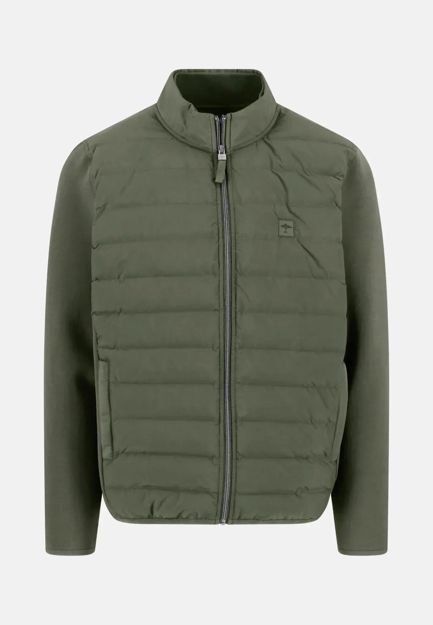 Fynch - Hatton Hybrid Puffer Jacket Dusty Olive – Tailored Menswear | Malford of London