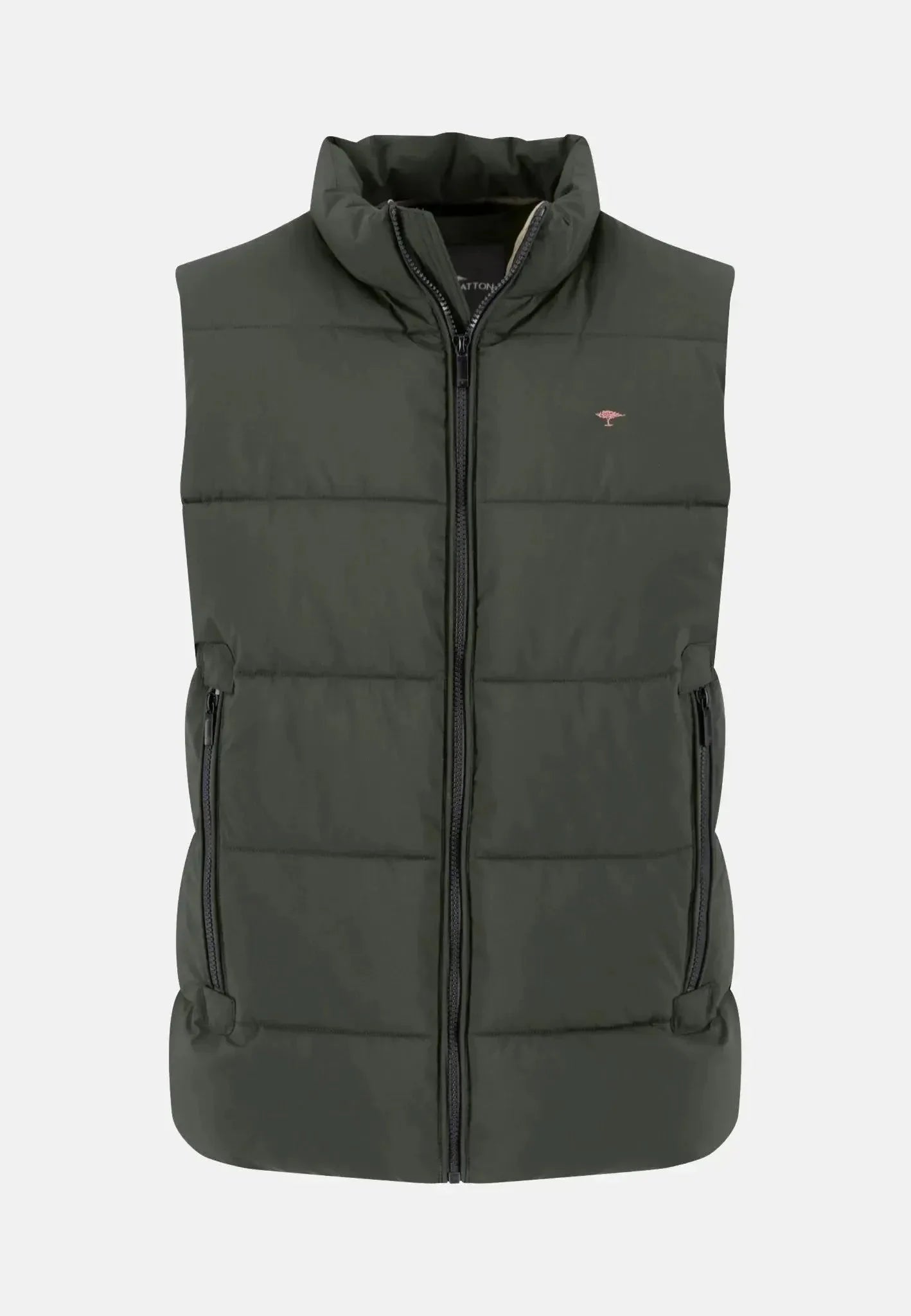 Fynch - Hatton Puffer Gilet Vest Dusty Forest – Tailored Menswear | Malford of London