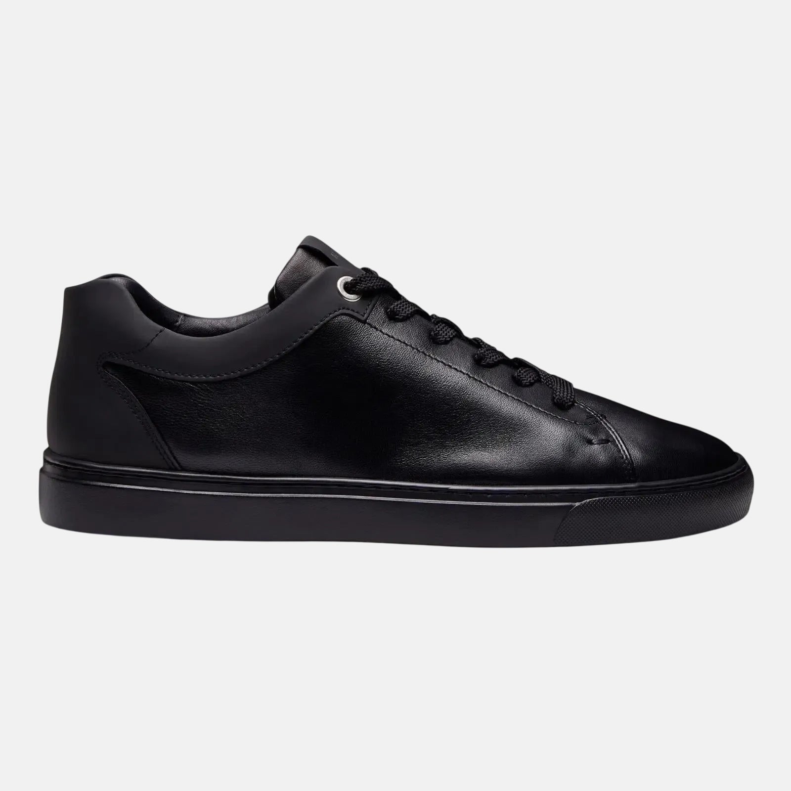 Harrys Of London Tom Nappa Leather/Tech Trainer Black – Tailored Menswear | Malford of London