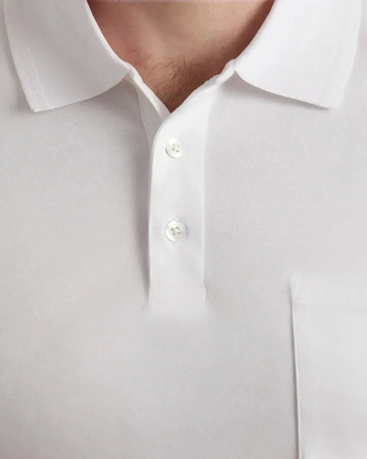 Kilgour Classic Fit Short Sleeve Polo Shirt White - Malford_of_London_Tailoring_Archive