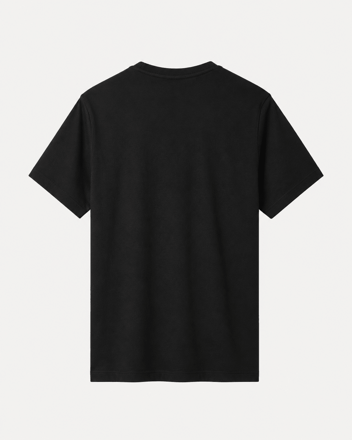 Kilgour Cotton Crew T-Shirt Black – Savile Row Menswear Outlet | Malford of London