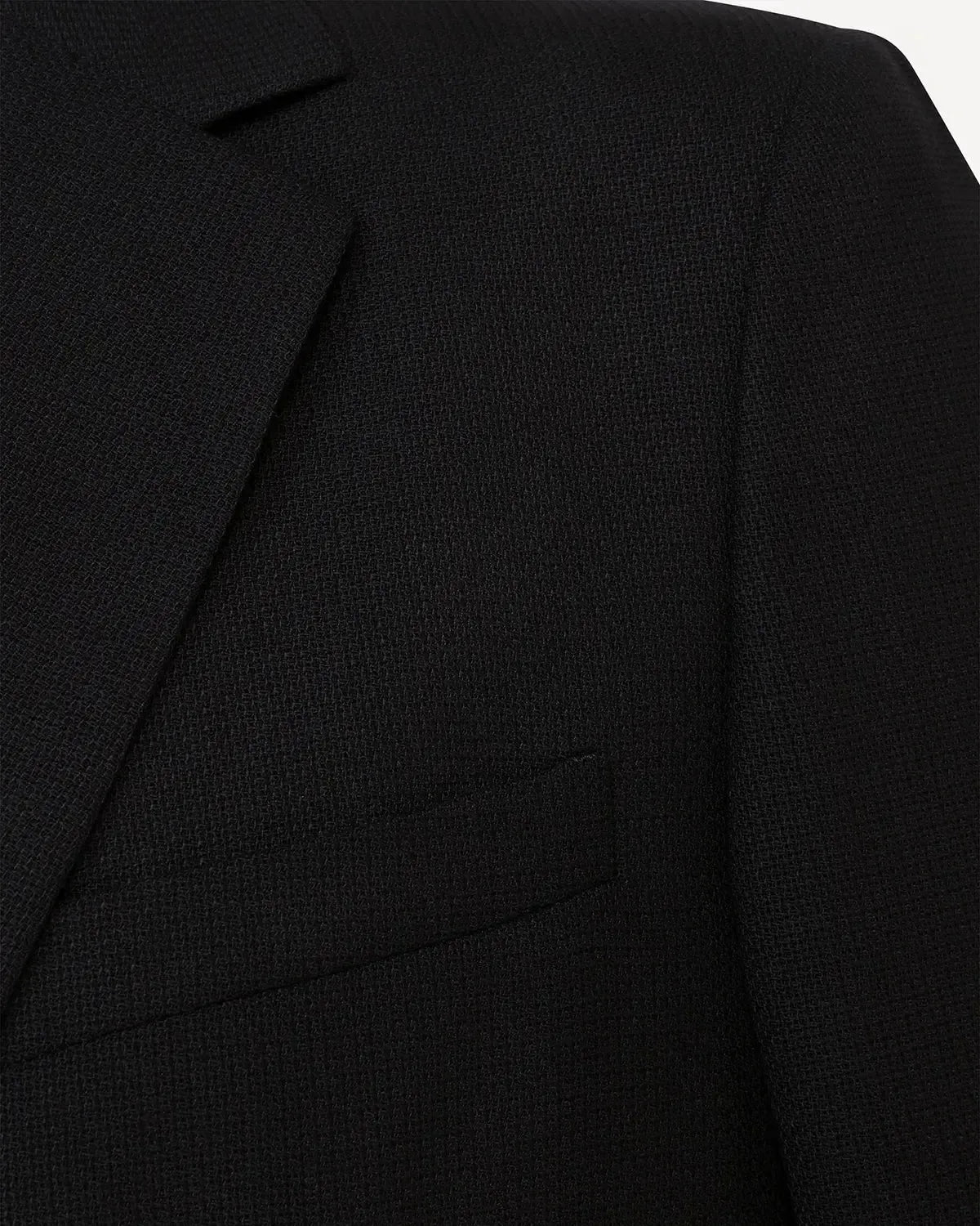 Kilgour SB1 Lightweight Wool Jacket Black – Savile Row Menswear Outlet | Malford of London