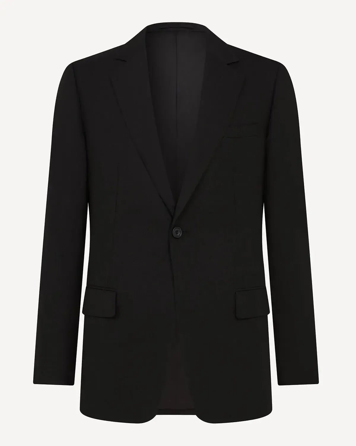 Kilgour SB1 Lightweight Wool Suit Black – Savile Row Menswear Outlet | Malford of London