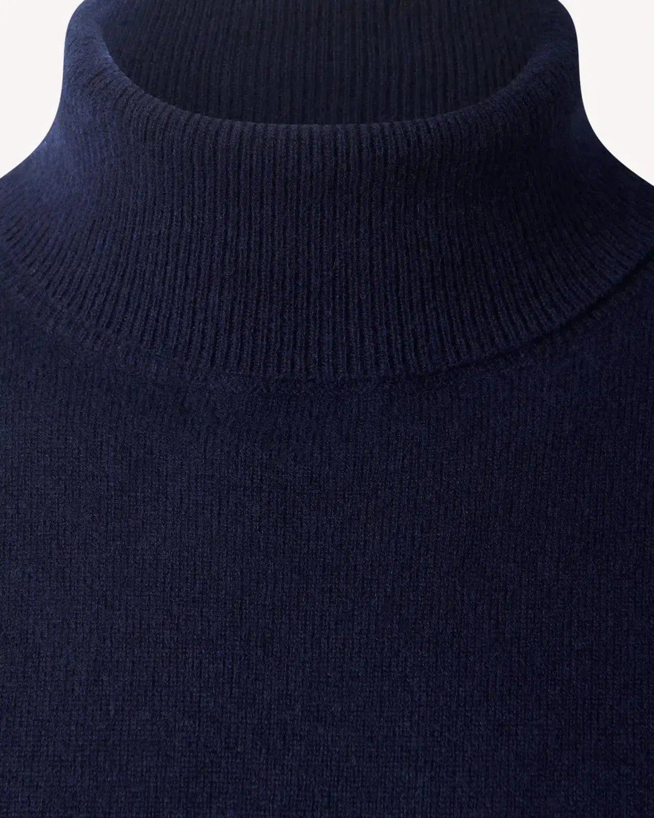 Kilgour Wool/Cashmere Mix Turtle Neck Jumper Savile Row Navy – Savile Row Menswear Outlet | Malford of London