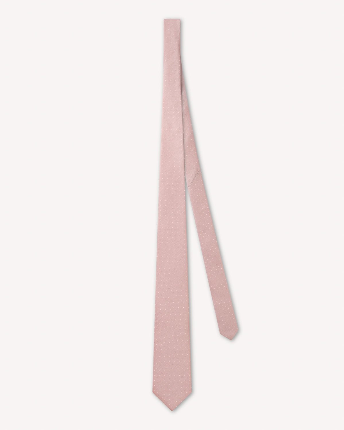 Richard James London Bank Micro Dot Silk Tie Pink – Savile Row Menswear Outlet | Malford of London
