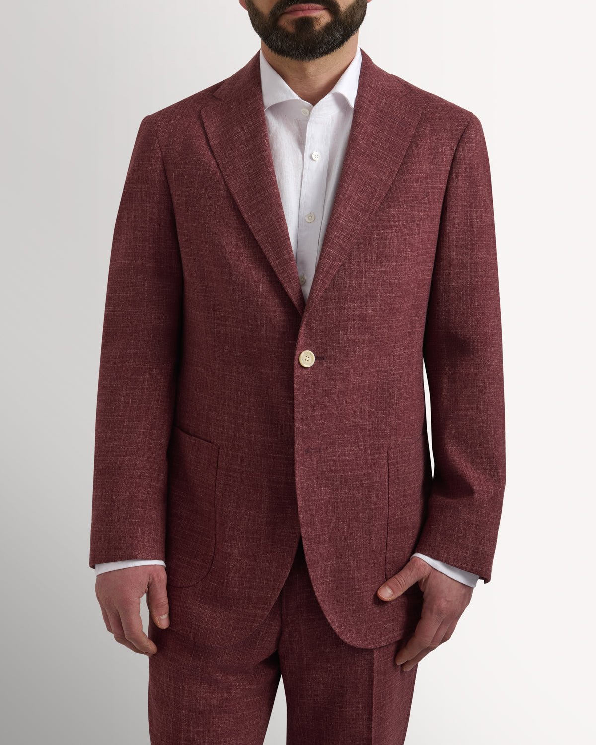 Richard James London Berwick Travel JKT Red – Savile Row Menswear Outlet | Malford of London