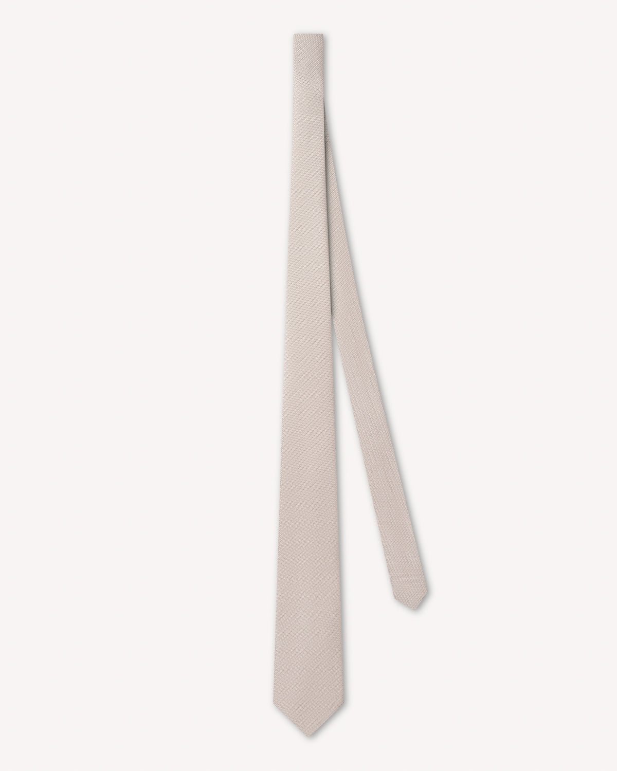 Richard James London Knightsbridge Grenadine Tie Pink - Malford_of_London_Tailoring_Archive