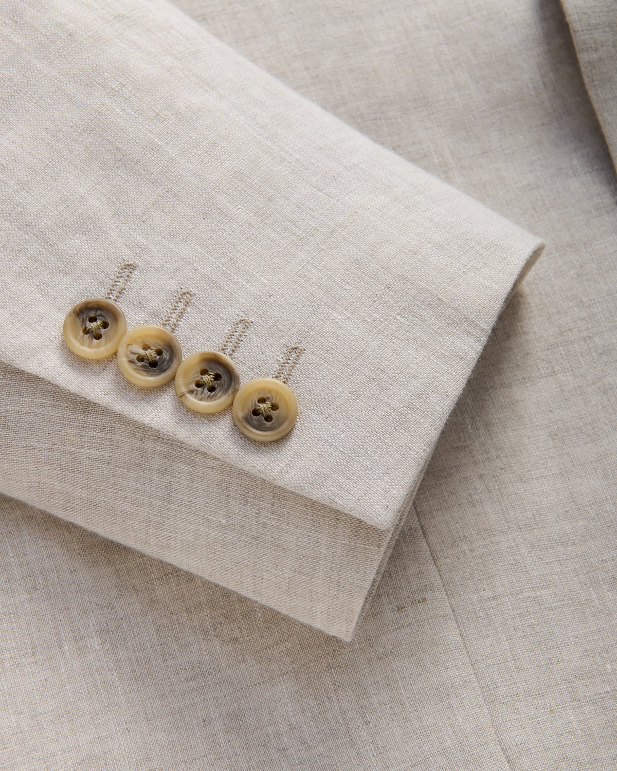 Richard James London PURE LINEN SB2N PATCH POCKET JACKET SAND – Savile Row Menswear Outlet | Malford of London