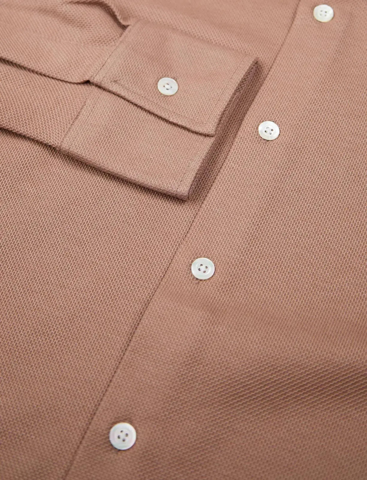 Richard James Tailored Fit Plain Textured Weave Shirt Beige – Savile Row Menswear Outlet | Malford of London
