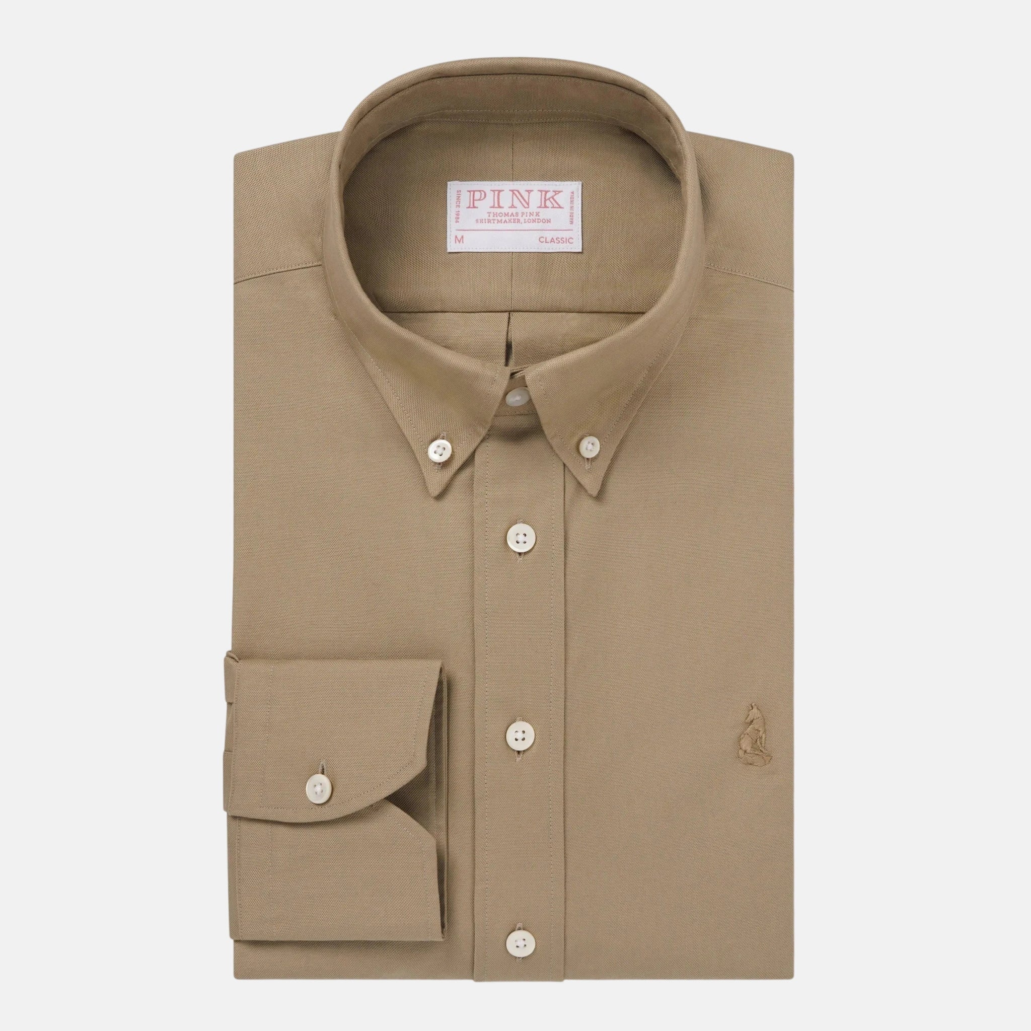 Thomas Pink Classic Fit Smart Casual Oxford Cotton Shirt – Savile Row Menswear Outlet | Malford of London