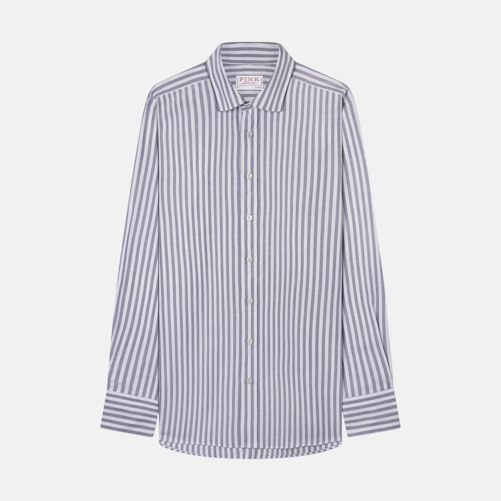 Thomas Pink Classic Fit Smart Casual Woven Stripe Shirt – Savile Row Menswear Outlet | Malford of London