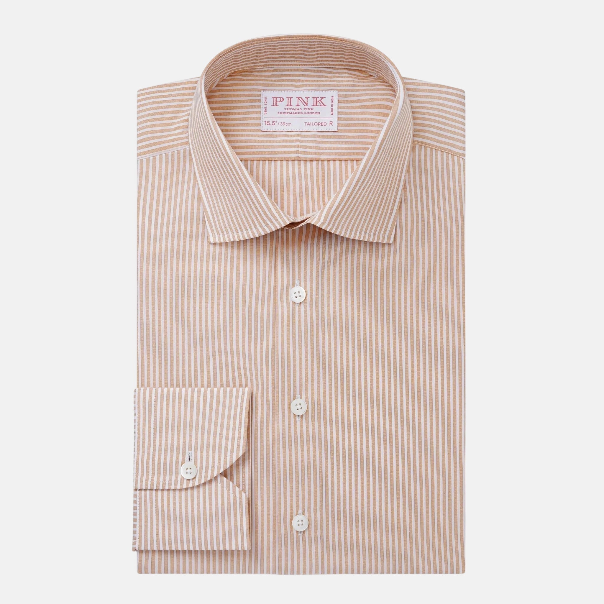 Thomas Pink Tailored Fit Formal Egyptian Cotton Stripe Shirt