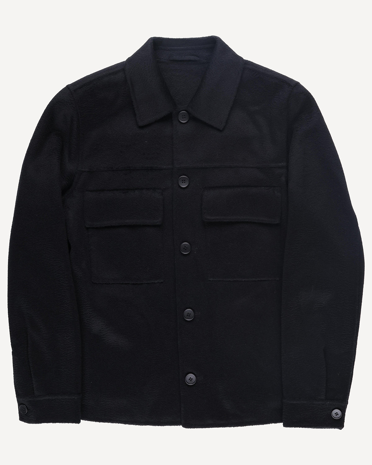 Kilgour Town Coat Black