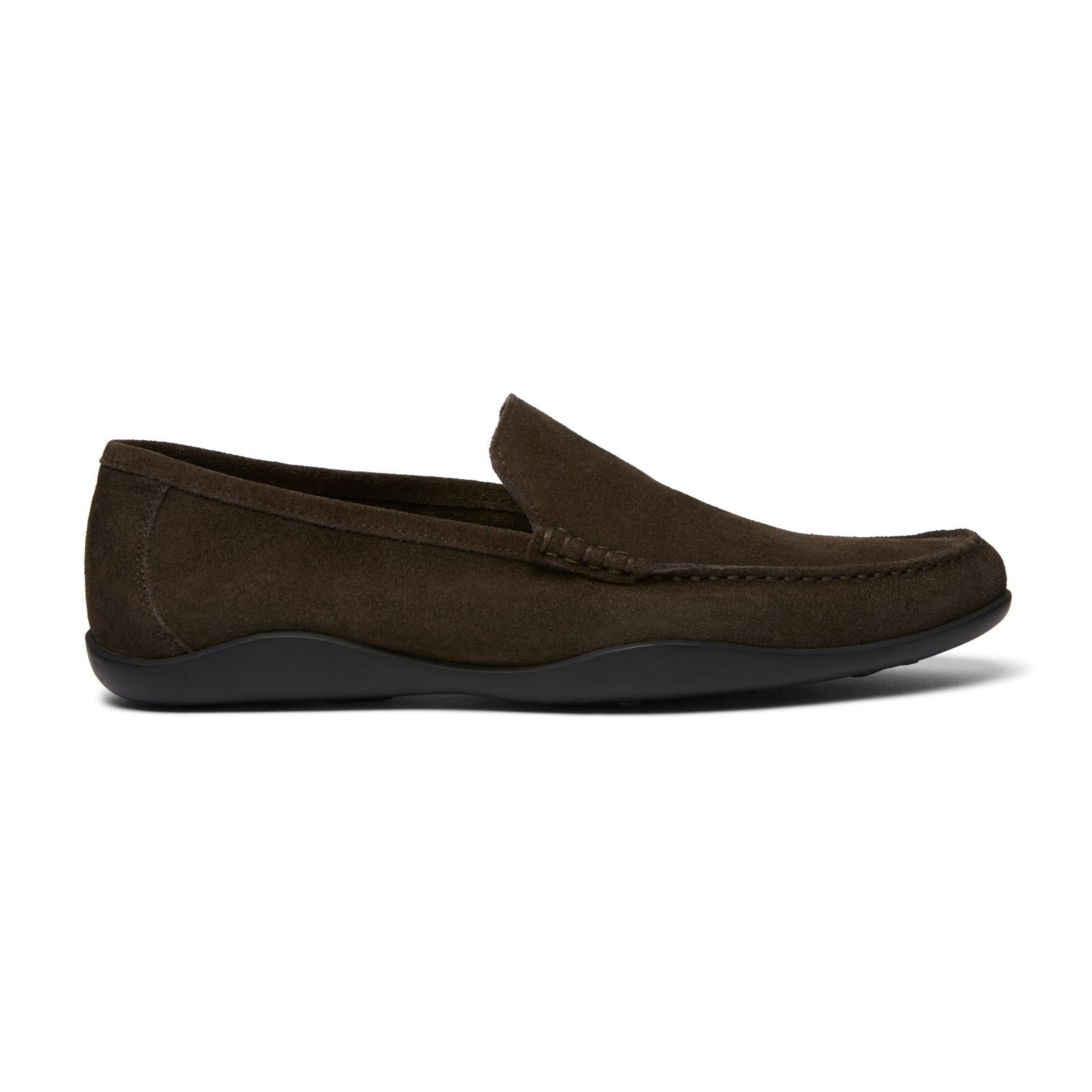 Harrys Of London Glider Nubuk Shoe Chocolate