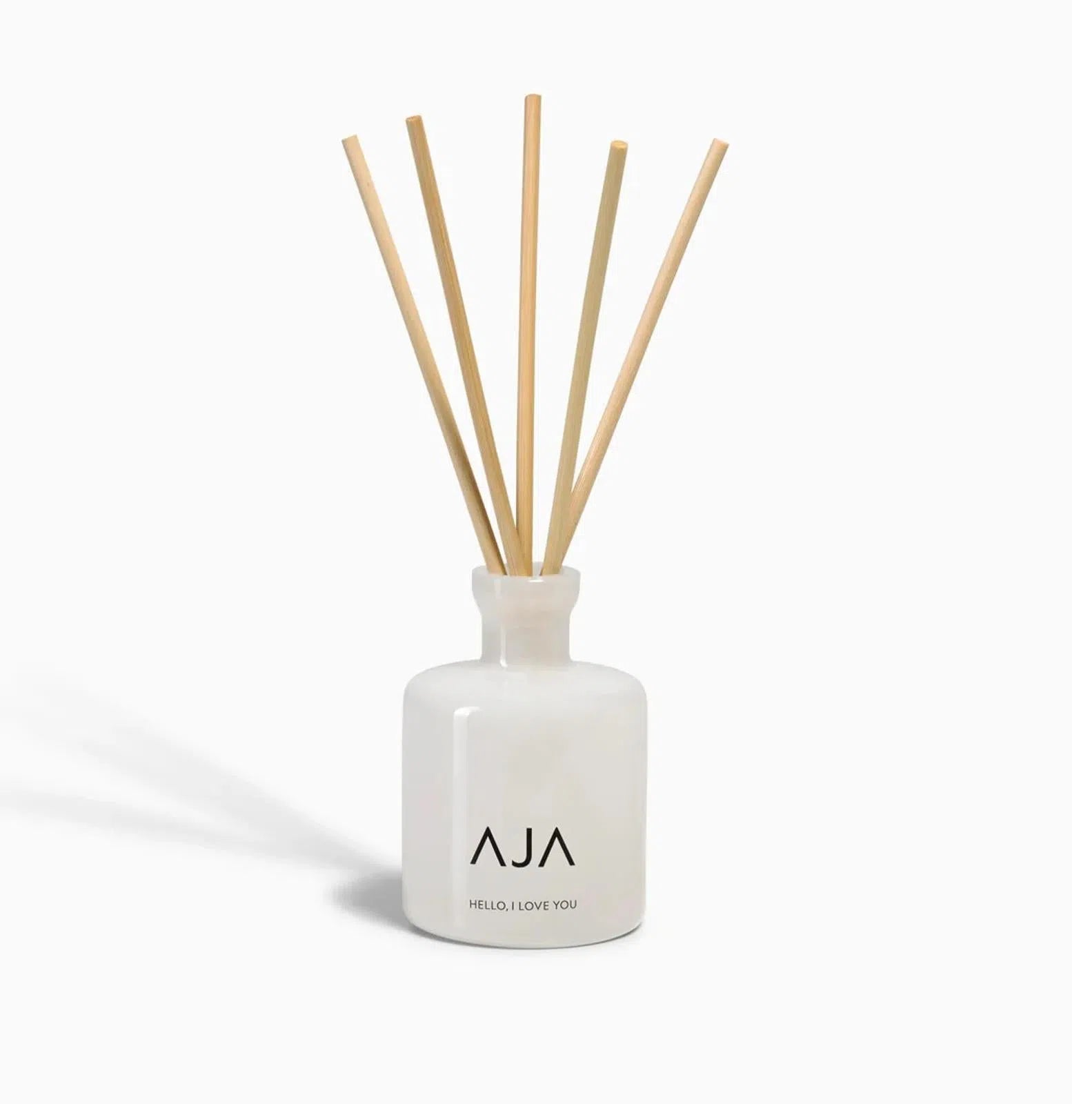 AJA BOTANICALS Hello, I Love You Diffuser - White-MALFORD OF LONDON SAVILE ROW MENSWEAR OUTLET