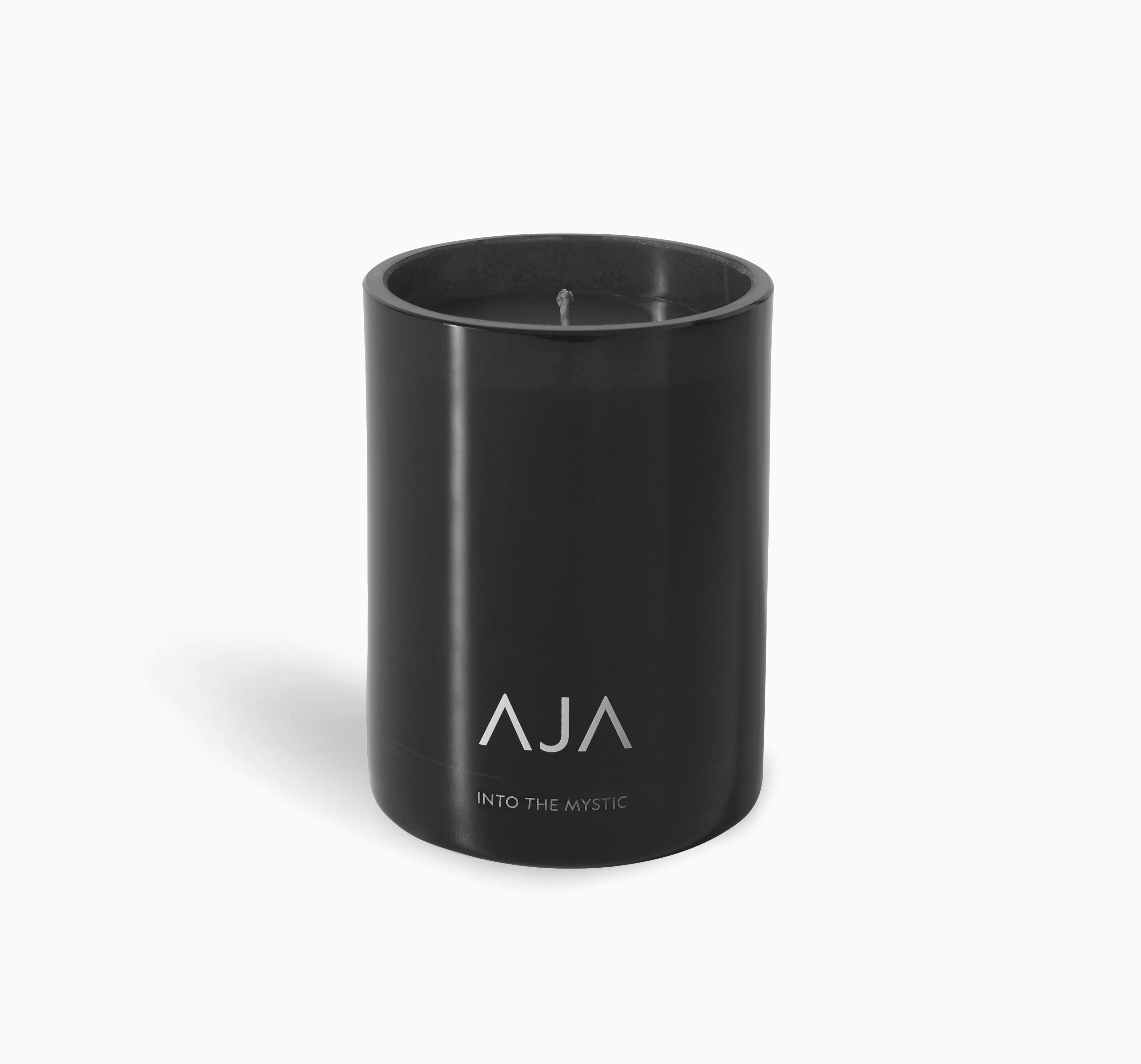 AJA BOTANICALS Into The Mystic Single Wick Candle - Black-MALFORD OF LONDON SAVILE ROW MENSWEAR OUTLET