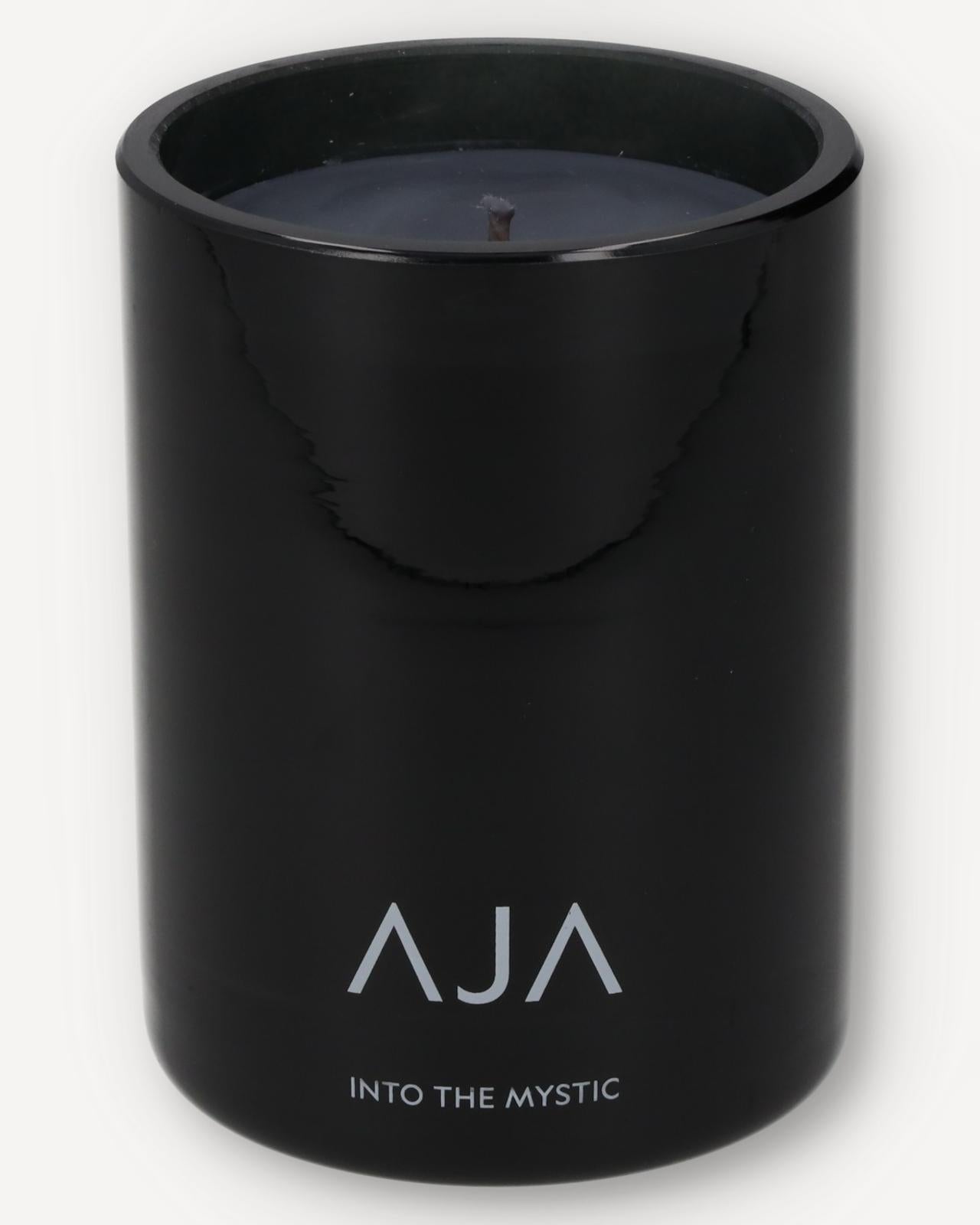 AJA BOTANICALS Into The Mystic Single Wick Candle - Black-MALFORD OF LONDON SAVILE ROW MENSWEAR OUTLET