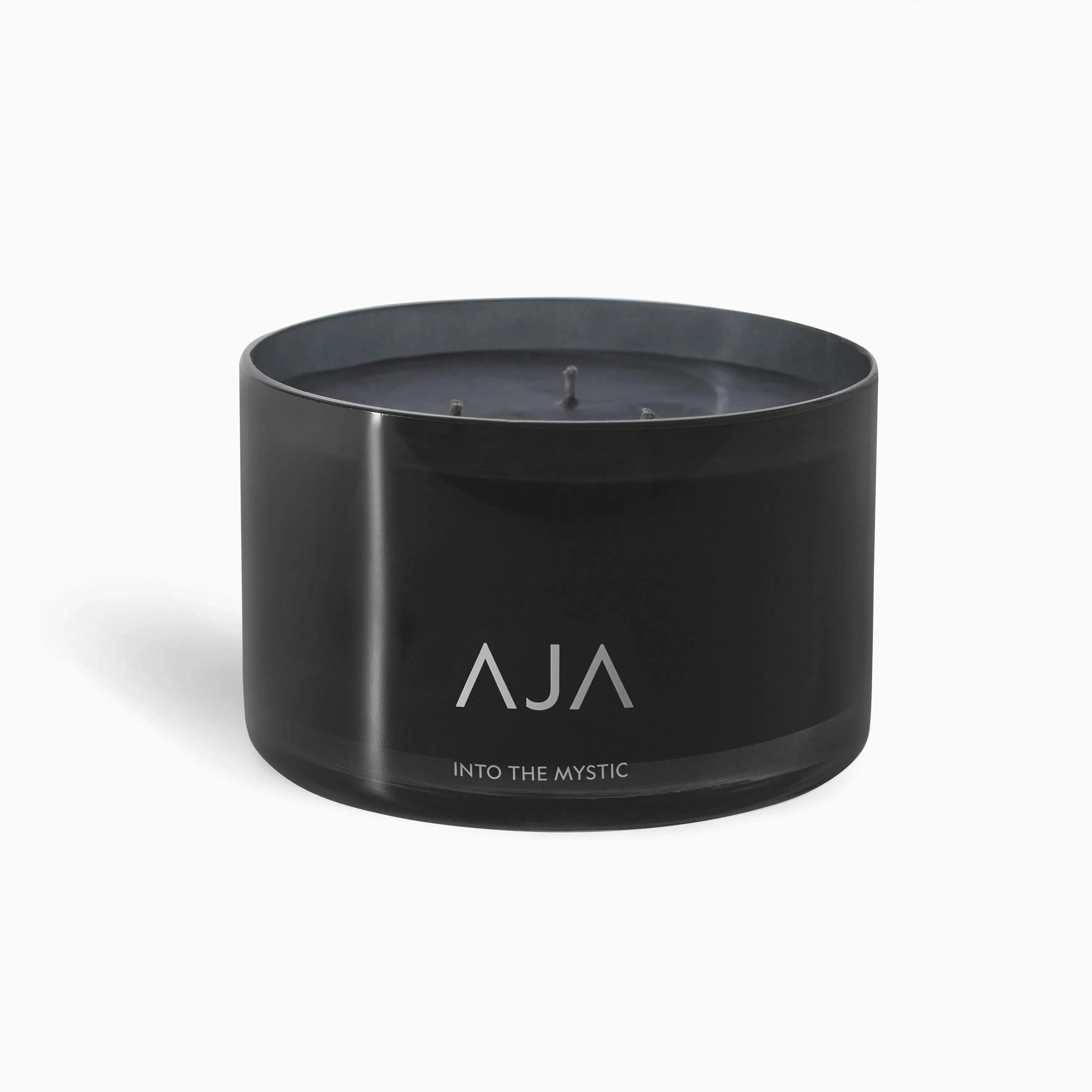 AJA BOTANICALS Into The Mystic Three Wick Candle - Black-MALFORD OF LONDON SAVILE ROW MENSWEAR OUTLET