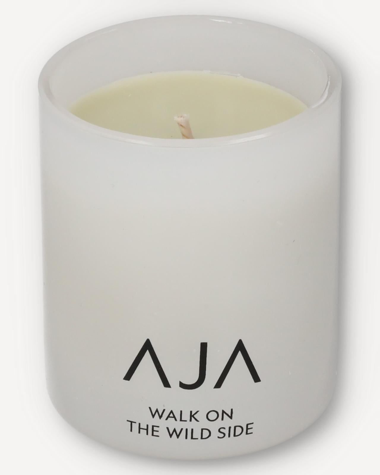 AJA BOTANICALS Walk On The Wild Side Votive Candle - White-MALFORD OF LONDON SAVILE ROW MENSWEAR OUTLET