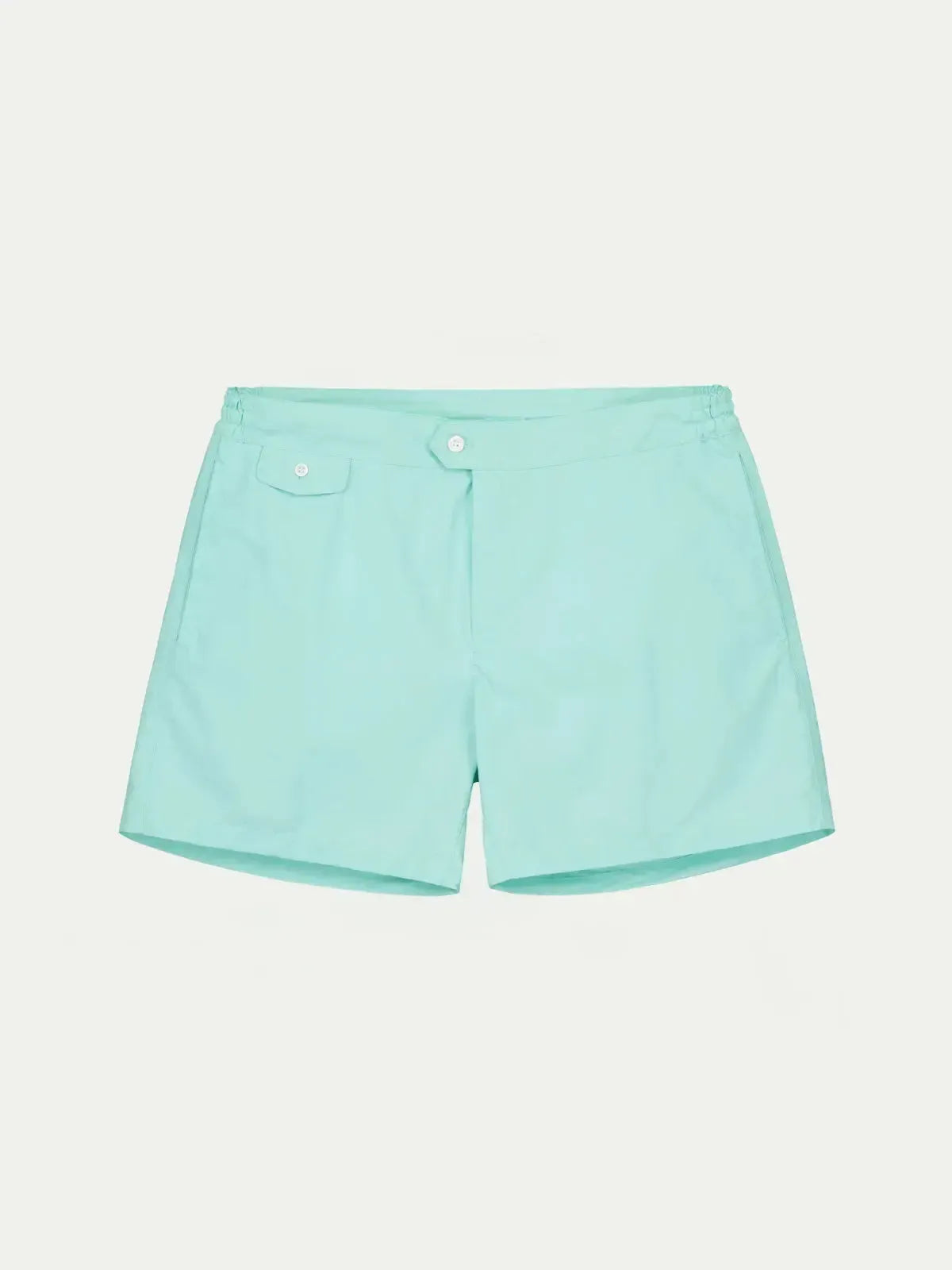 AURELIEN SWIM SHORT CLASSIC MINT-MALFORD OF LONDON SAVILE ROW MENSWEAR OUTLET