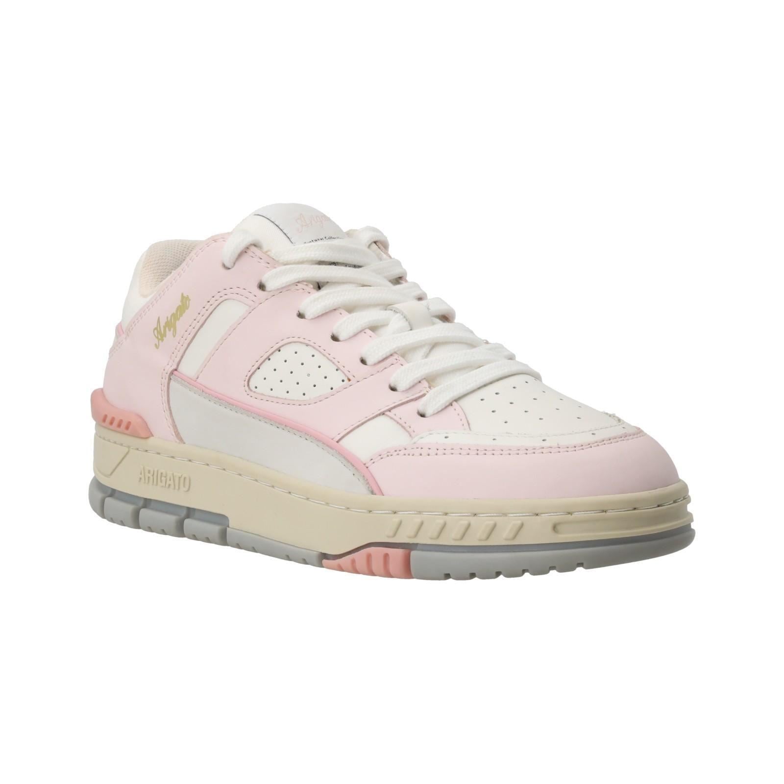 AXEL ARIGATO Area Lo Trainers Low Top Lace Up Pink Comb-MALFORD OF LONDON SAVILE ROW MENSWEAR OUTLET