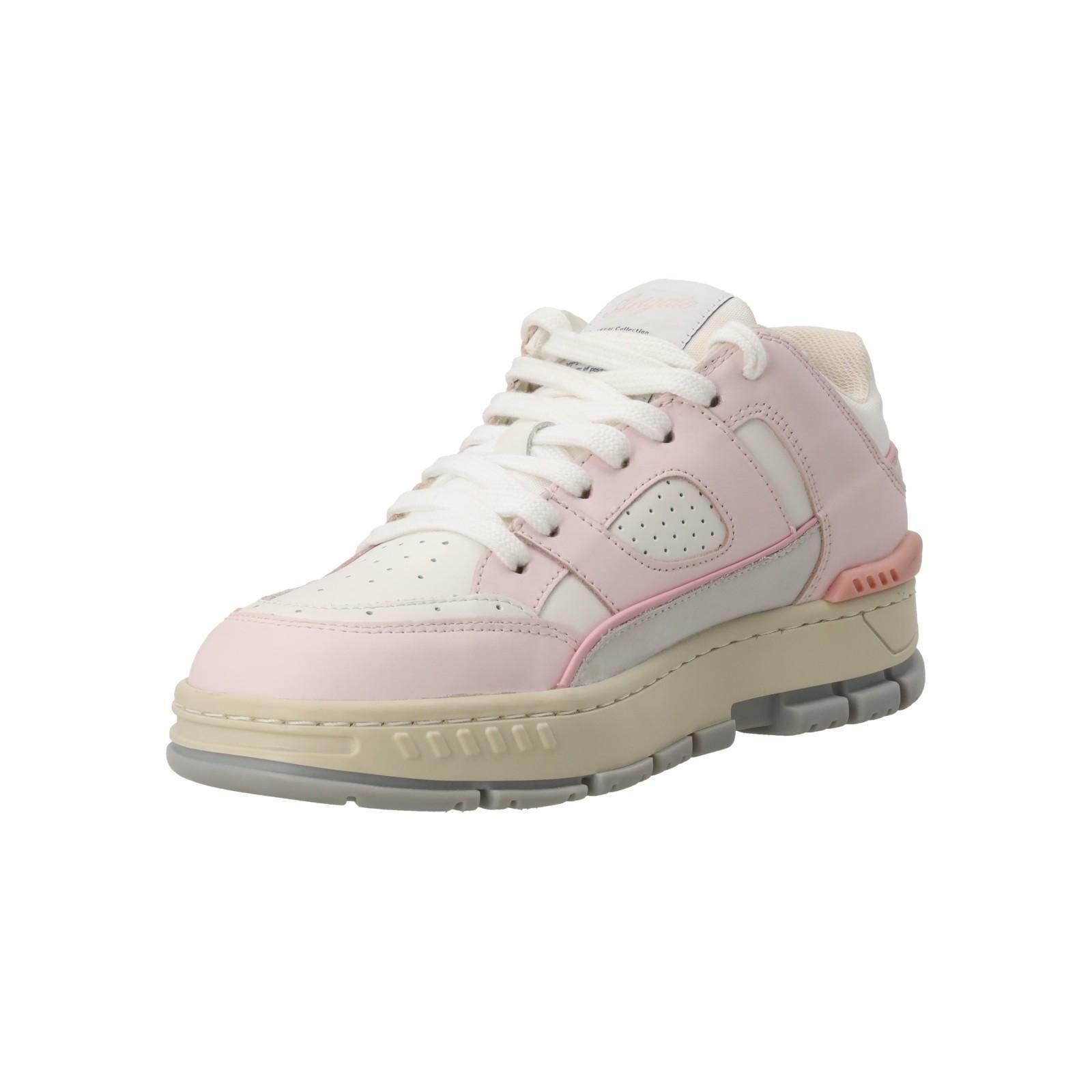 AXEL ARIGATO Area Lo Trainers Low Top Lace Up Pink Comb-MALFORD OF LONDON SAVILE ROW MENSWEAR OUTLET