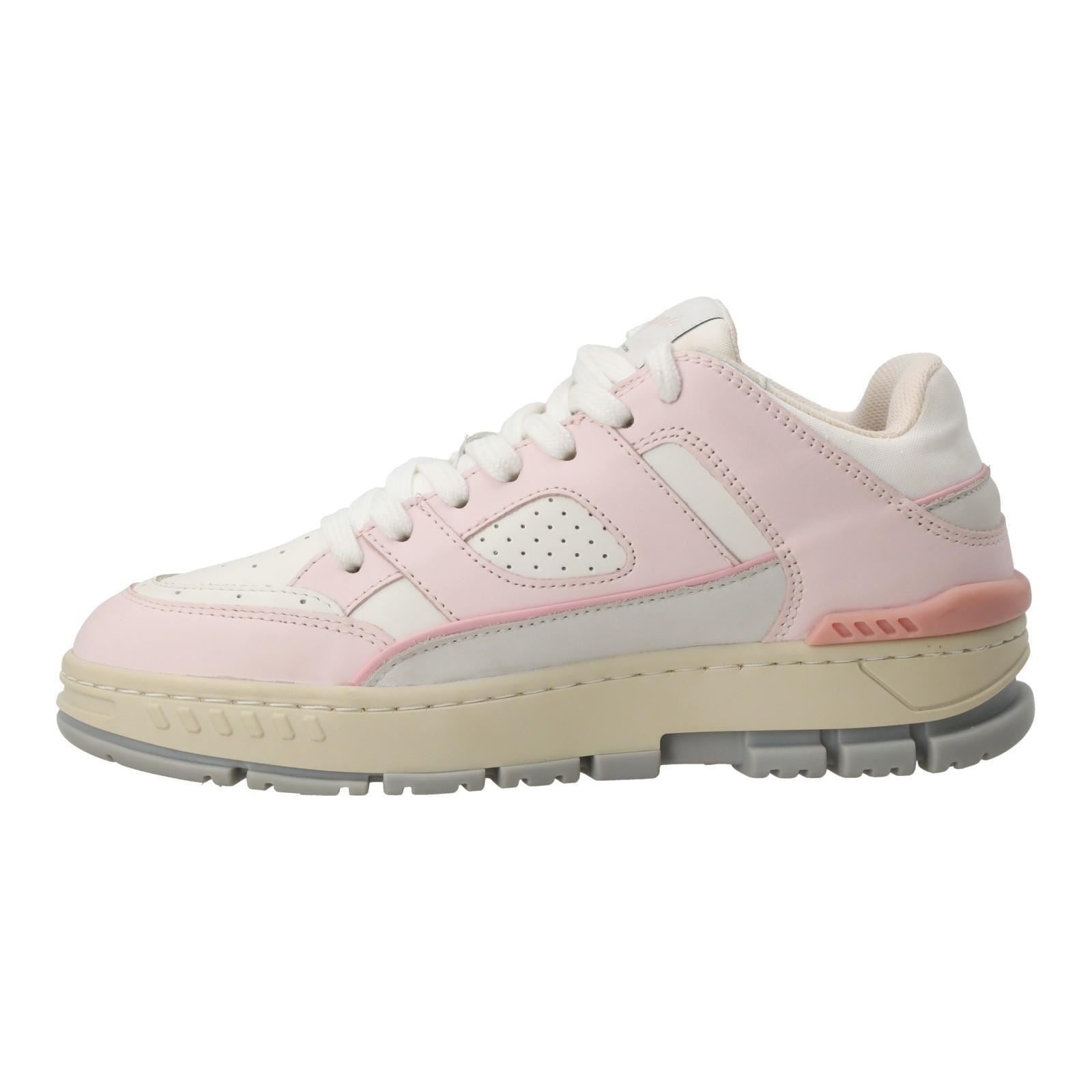 AXEL ARIGATO Area Lo Trainers Low Top Lace Up Pink Comb-MALFORD OF LONDON SAVILE ROW MENSWEAR OUTLET