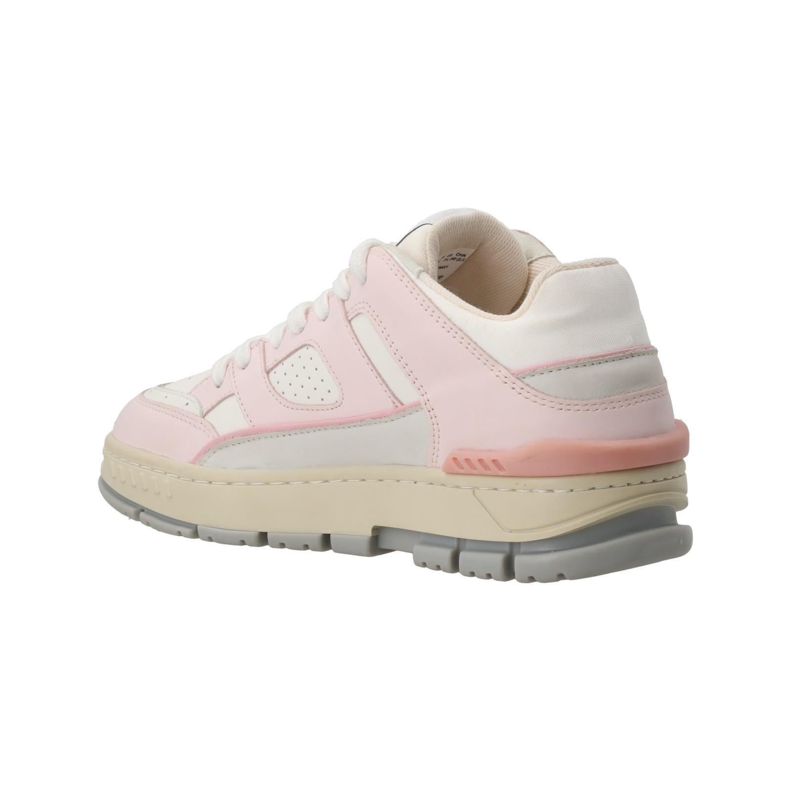 AXEL ARIGATO Area Lo Trainers Low Top Lace Up Pink Comb-MALFORD OF LONDON SAVILE ROW MENSWEAR OUTLET