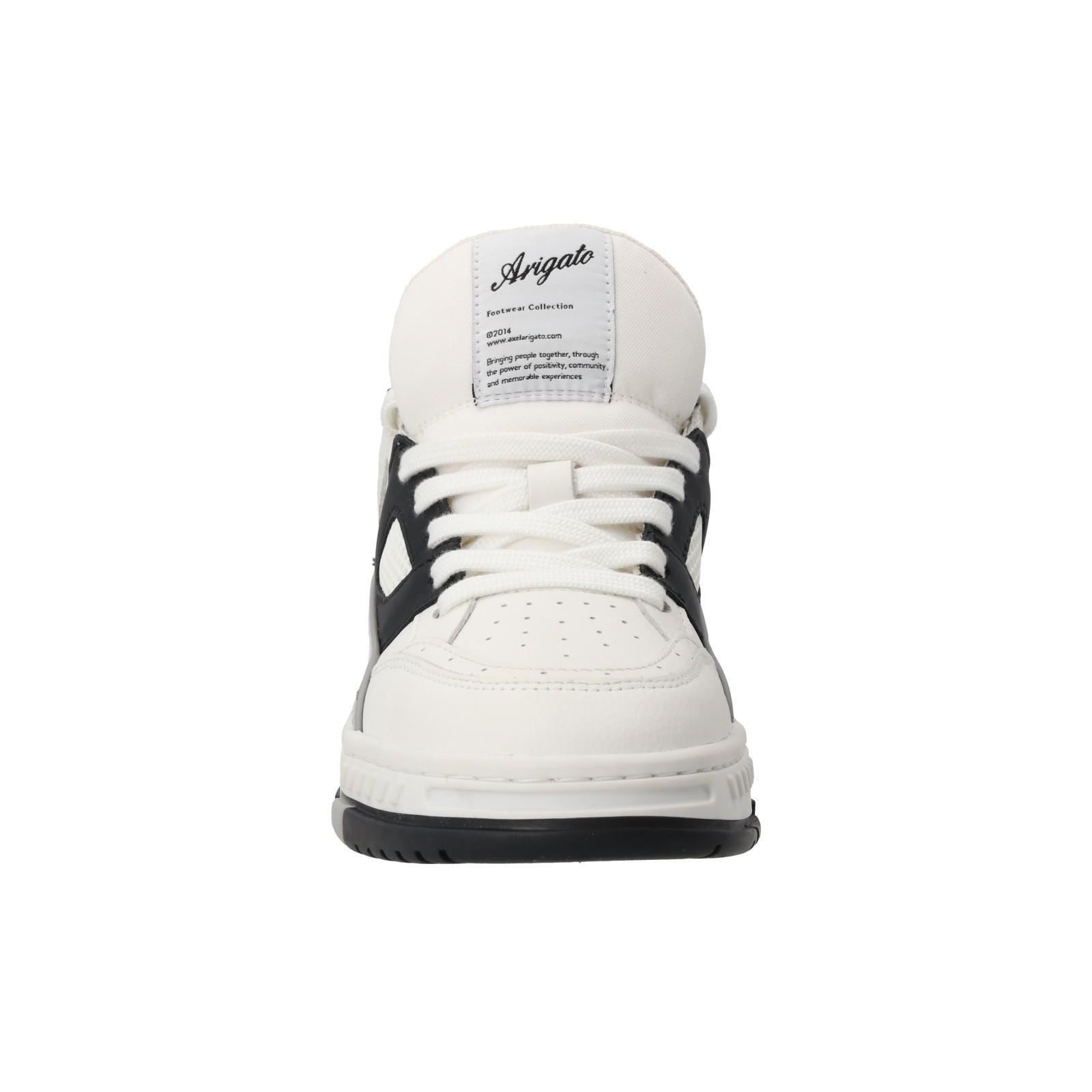 AXEL ARIGATO Area Lo Trainers Low Top Lace Up White/Black-MALFORD OF LONDON SAVILE ROW MENSWEAR OUTLET