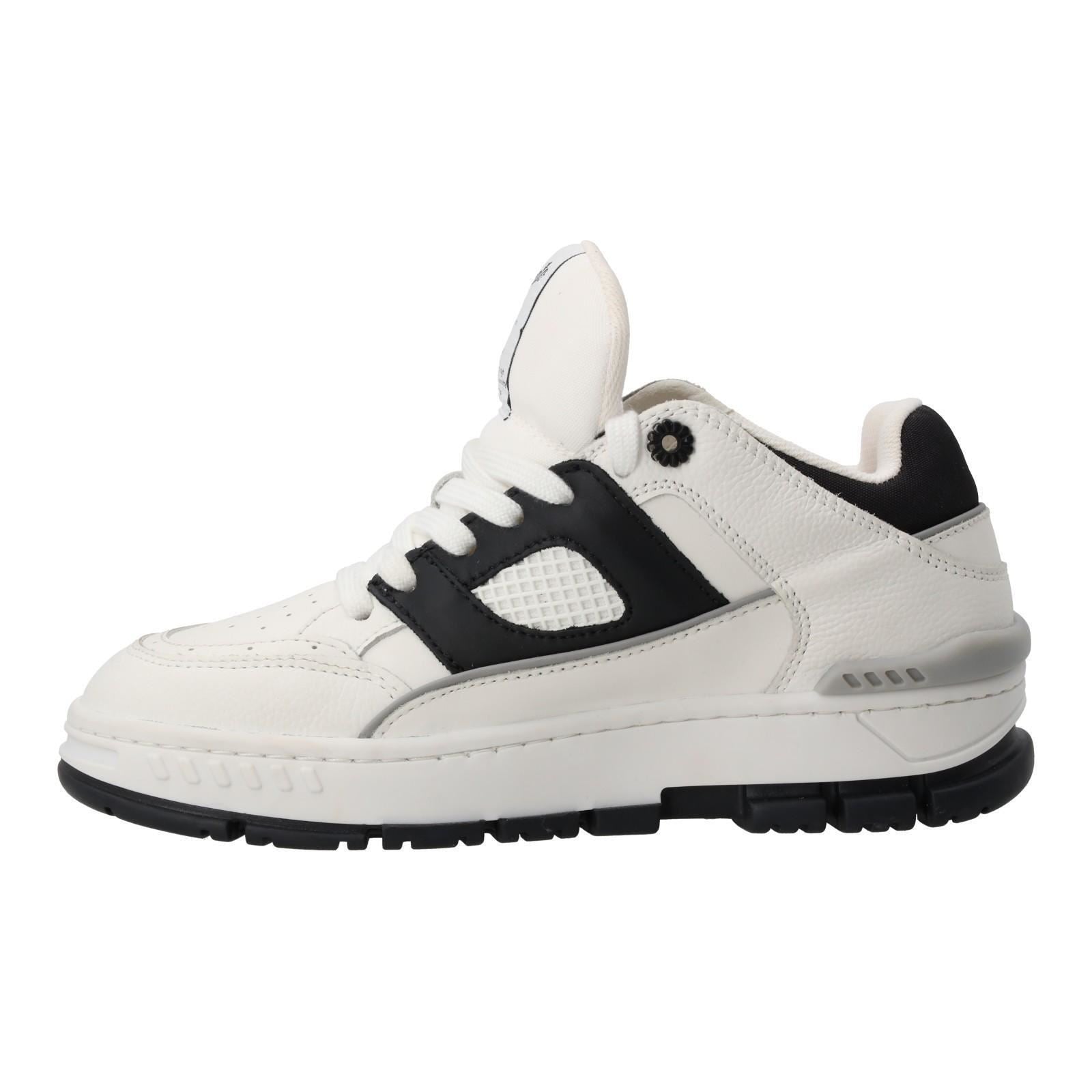 AXEL ARIGATO Area Lo Trainers Low Top Lace Up White/Black-MALFORD OF LONDON SAVILE ROW MENSWEAR OUTLET