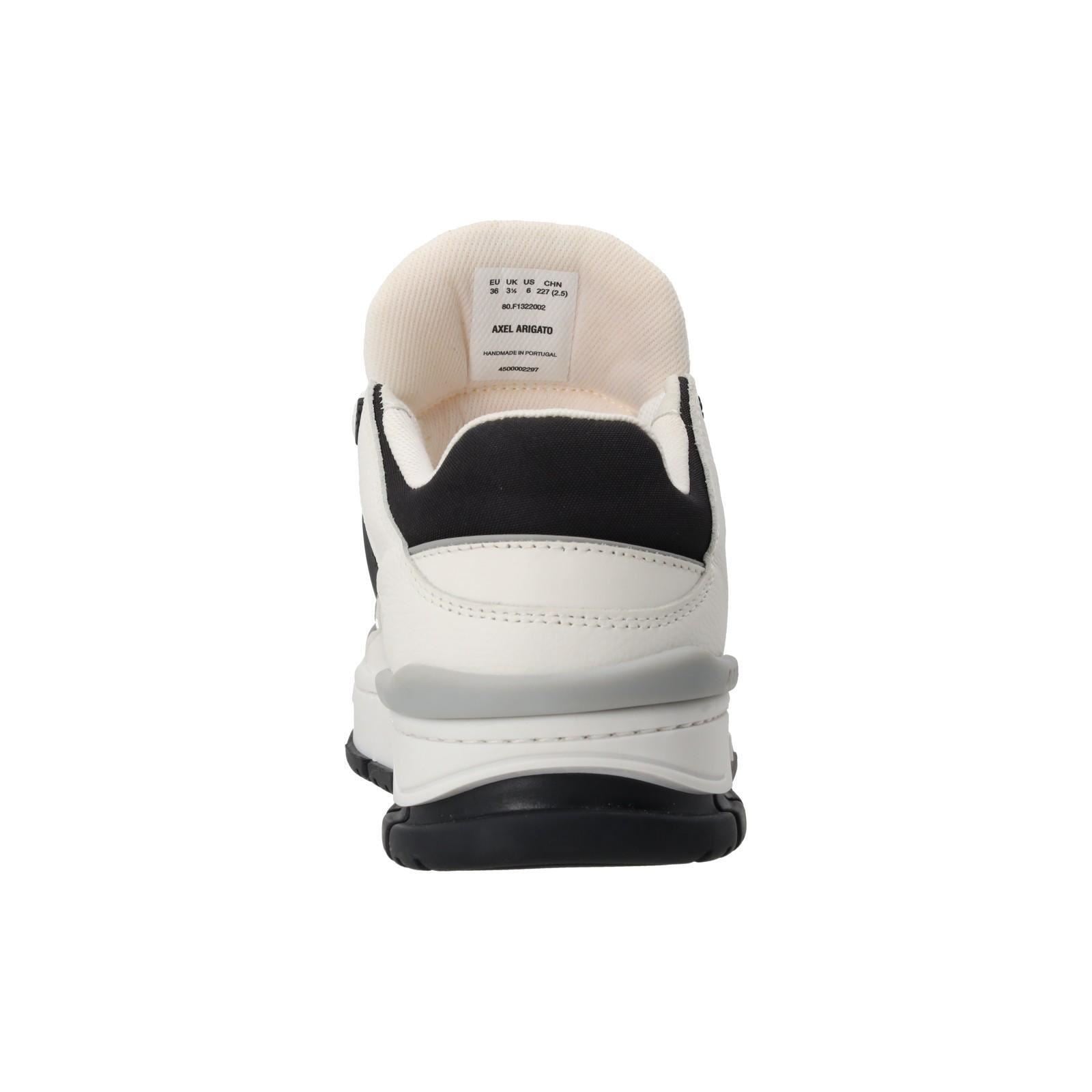 AXEL ARIGATO Area Lo Trainers Low Top Lace Up White/Black-MALFORD OF LONDON SAVILE ROW MENSWEAR OUTLET