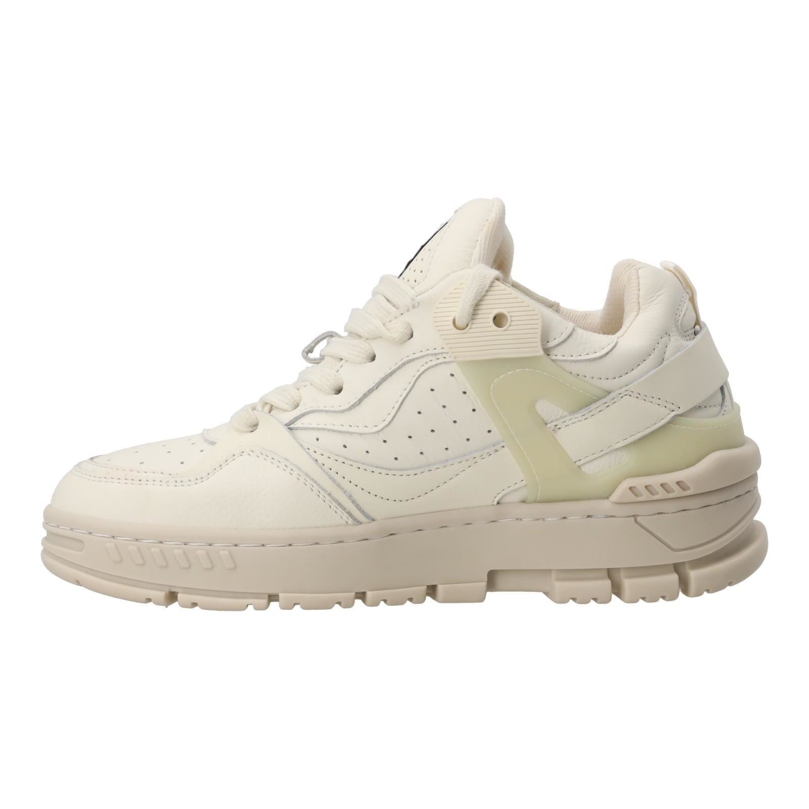 AXEL ARIGATO Astro Trainers Low Top Lace Up Beige-MALFORD OF LONDON SAVILE ROW MENSWEAR OUTLET