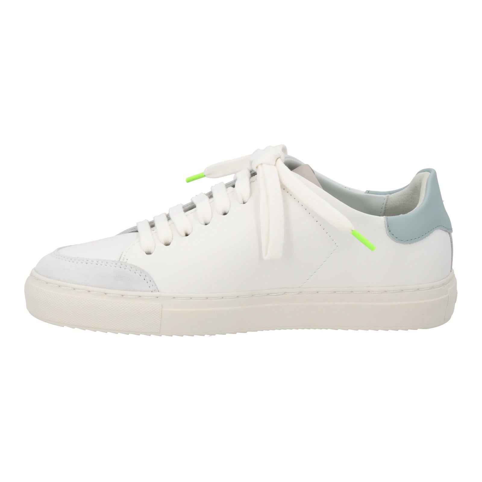 AXEL ARIGATO Clean 90 A Bunny Trainer Low Top White/Blue-MALFORD OF LONDON SAVILE ROW MENSWEAR OUTLET