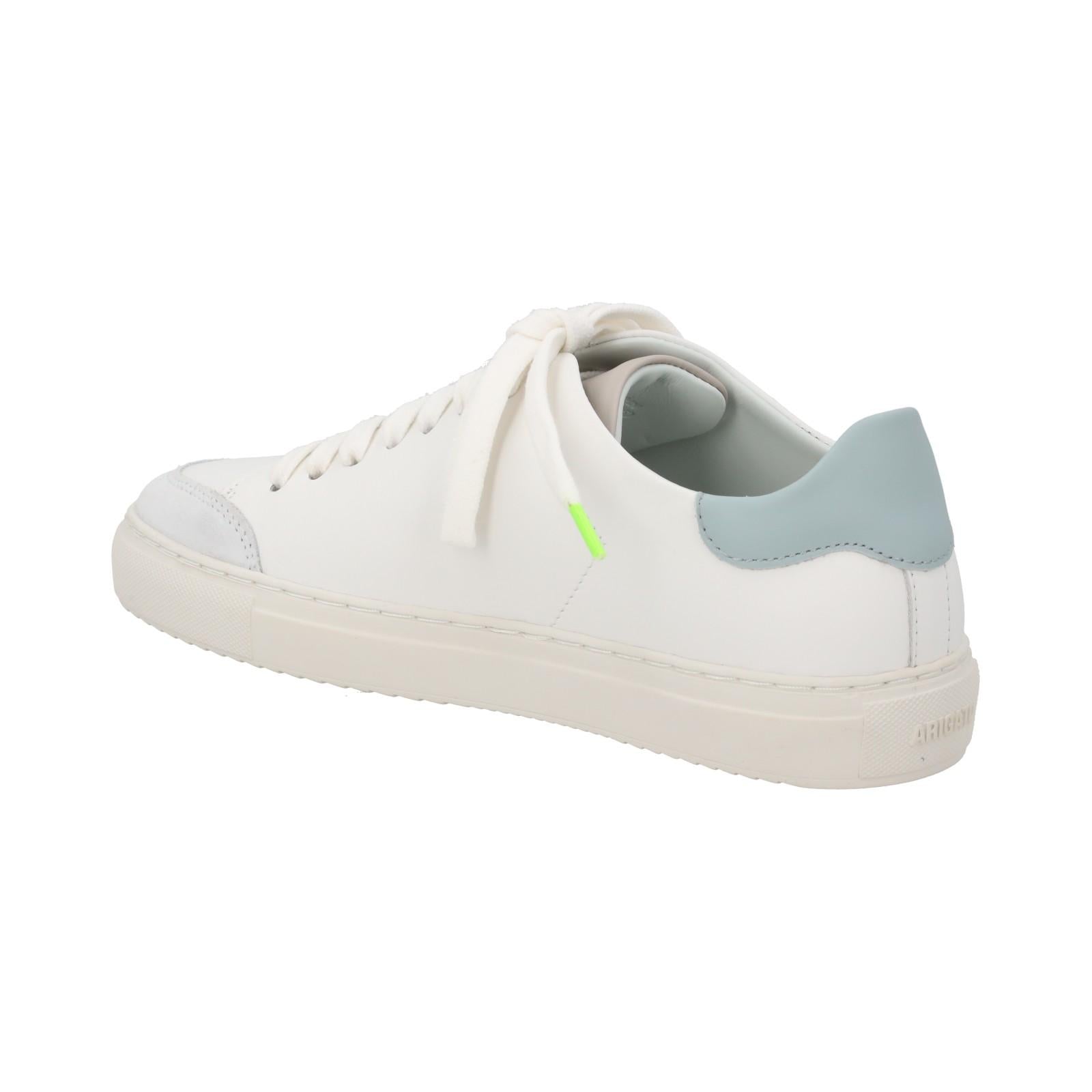 AXEL ARIGATO Clean 90 A Bunny Trainer Low Top White/Blue-MALFORD OF LONDON SAVILE ROW MENSWEAR OUTLET