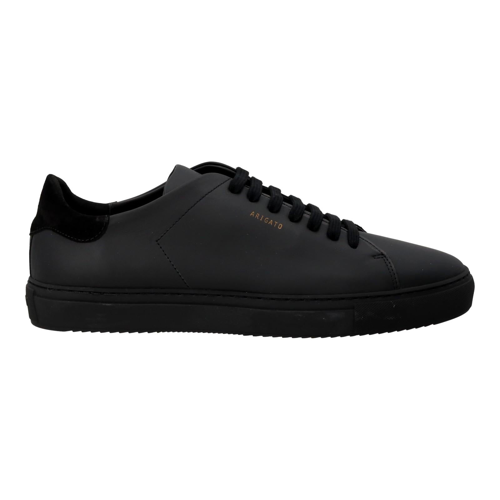 AXEL ARIGATO Clean 90 Trainer Low Top Black-MALFORD OF LONDON SAVILE ROW MENSWEAR OUTLET