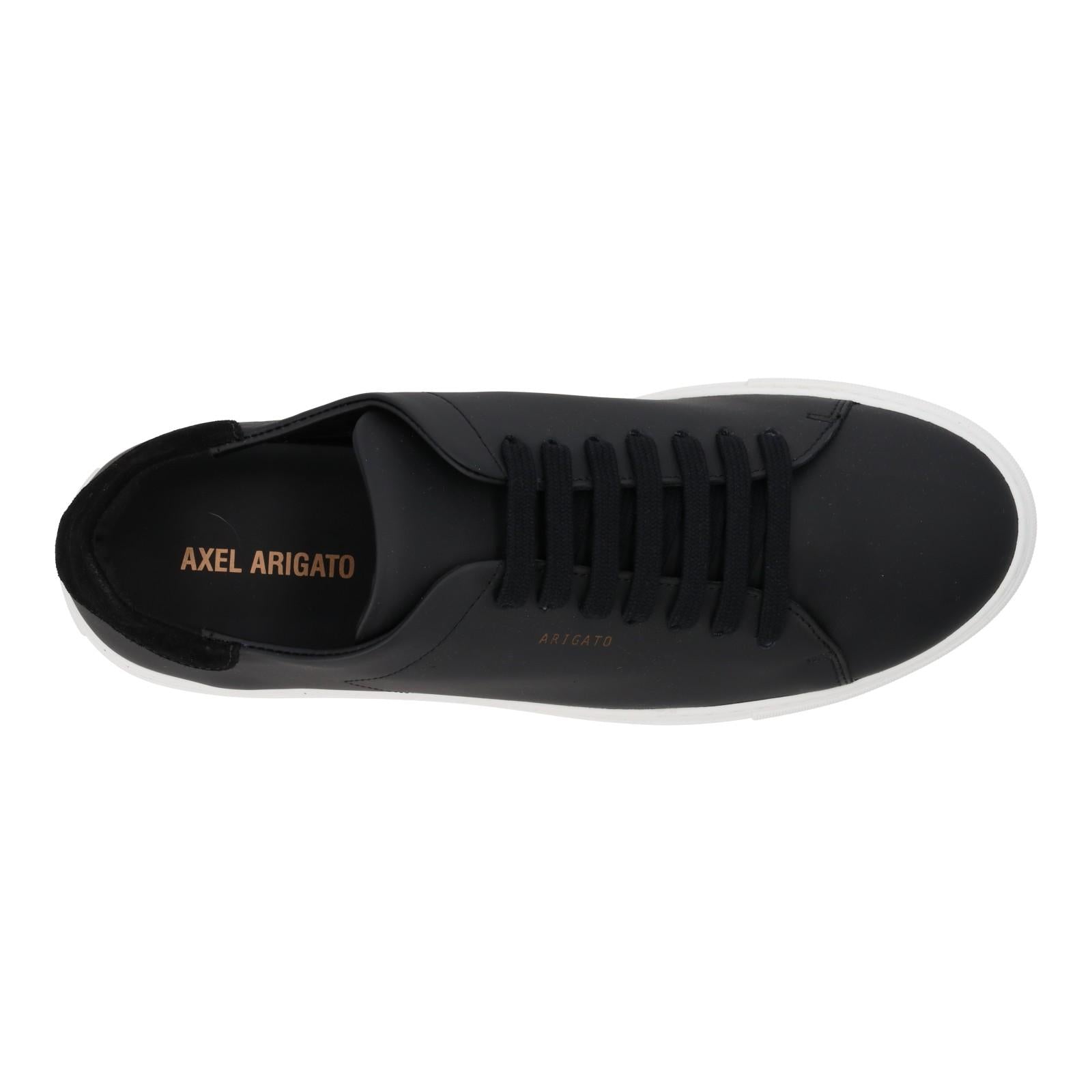 AXEL ARIGATO Clean 90 Trainer Low Top Black/White-MALFORD OF LONDON SAVILE ROW MENSWEAR OUTLET