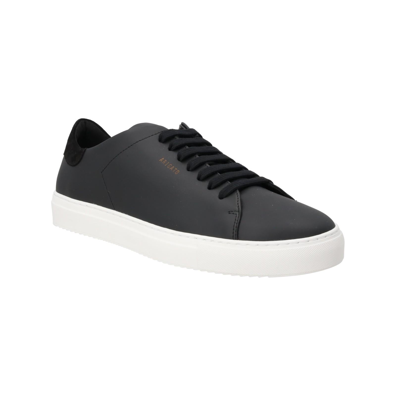 AXEL ARIGATO Clean 90 Trainer Low Top Black/White-MALFORD OF LONDON SAVILE ROW MENSWEAR OUTLET