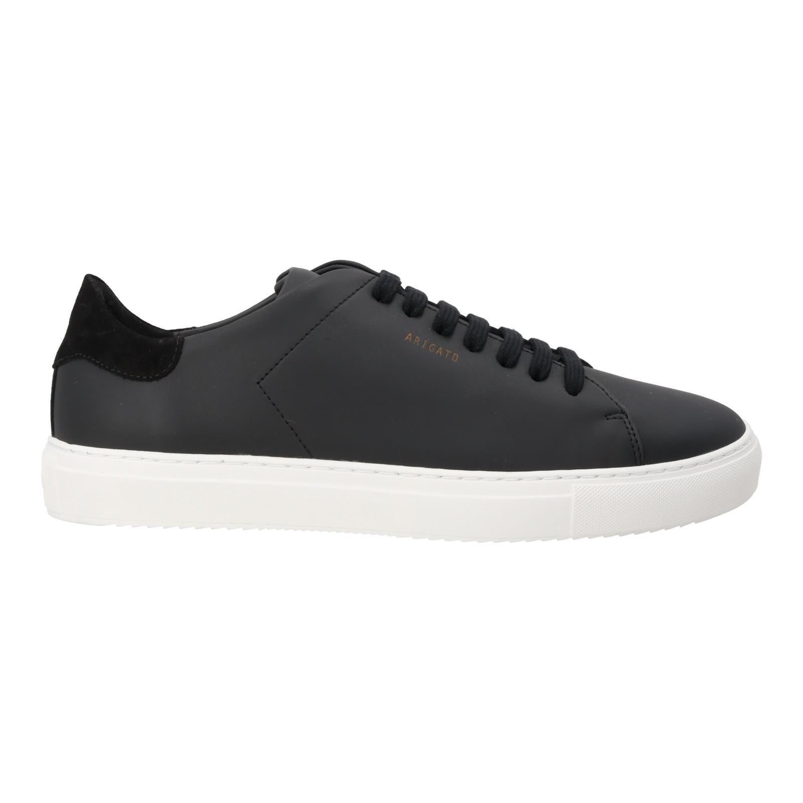 AXEL ARIGATO Clean 90 Trainer Low Top Black/White-MALFORD OF LONDON SAVILE ROW MENSWEAR OUTLET