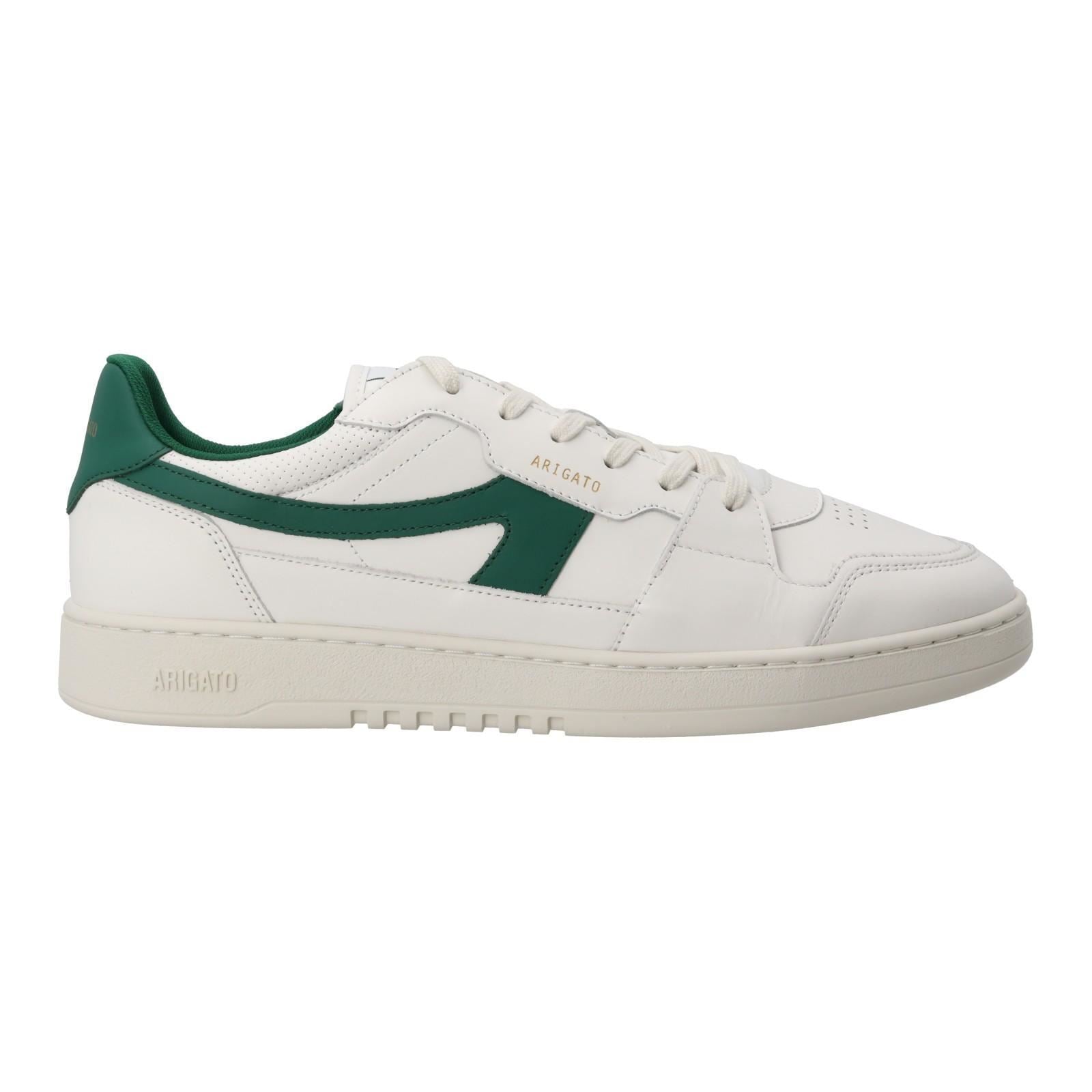 AXEL ARIGATO Dice-A Trainers Low Top Lace Up White/Comb-MALFORD OF LONDON SAVILE ROW MENSWEAR OUTLET