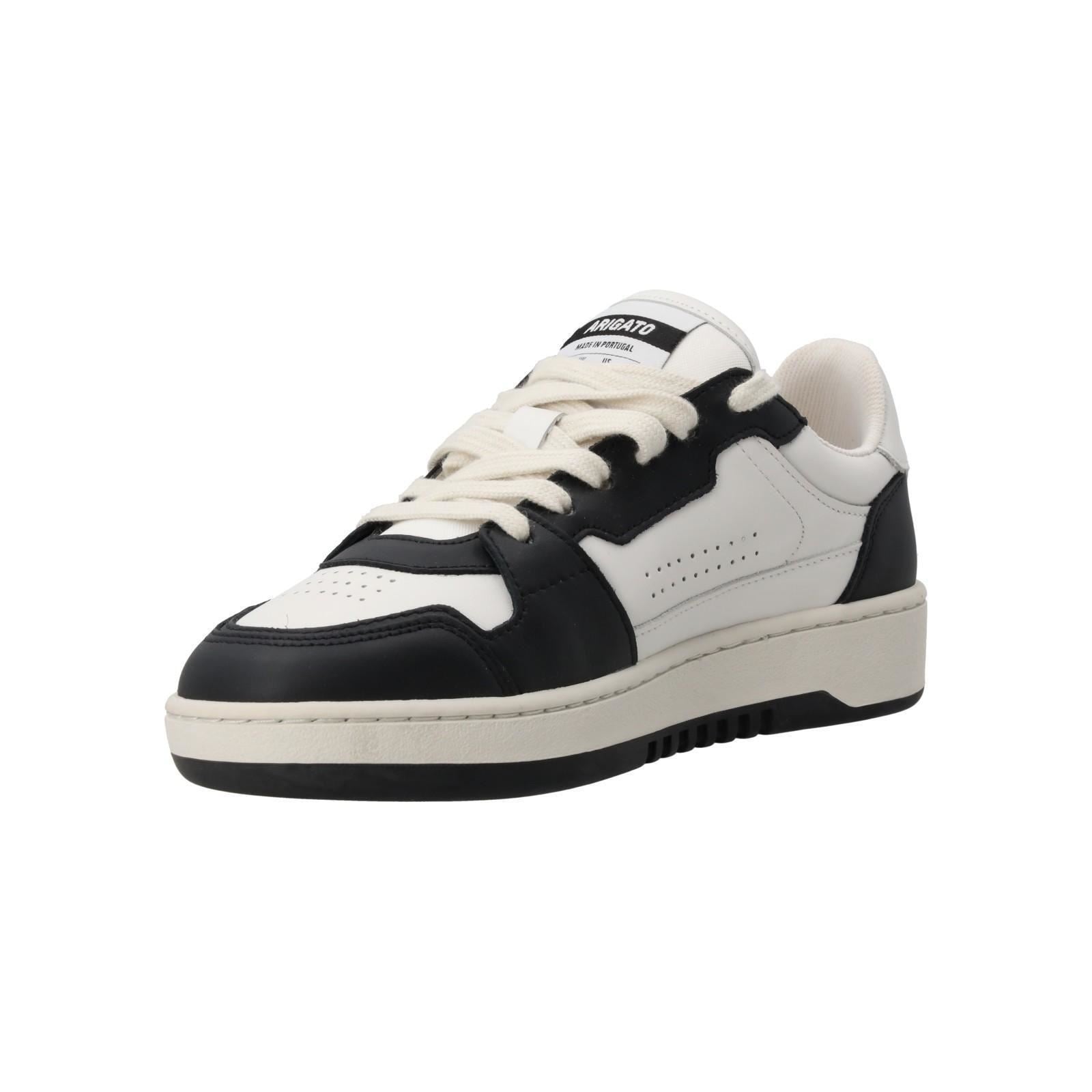 AXEL ARIGATO Dice Lo Trainers Low Top Lace Up Black/White-MALFORD OF LONDON SAVILE ROW MENSWEAR OUTLET