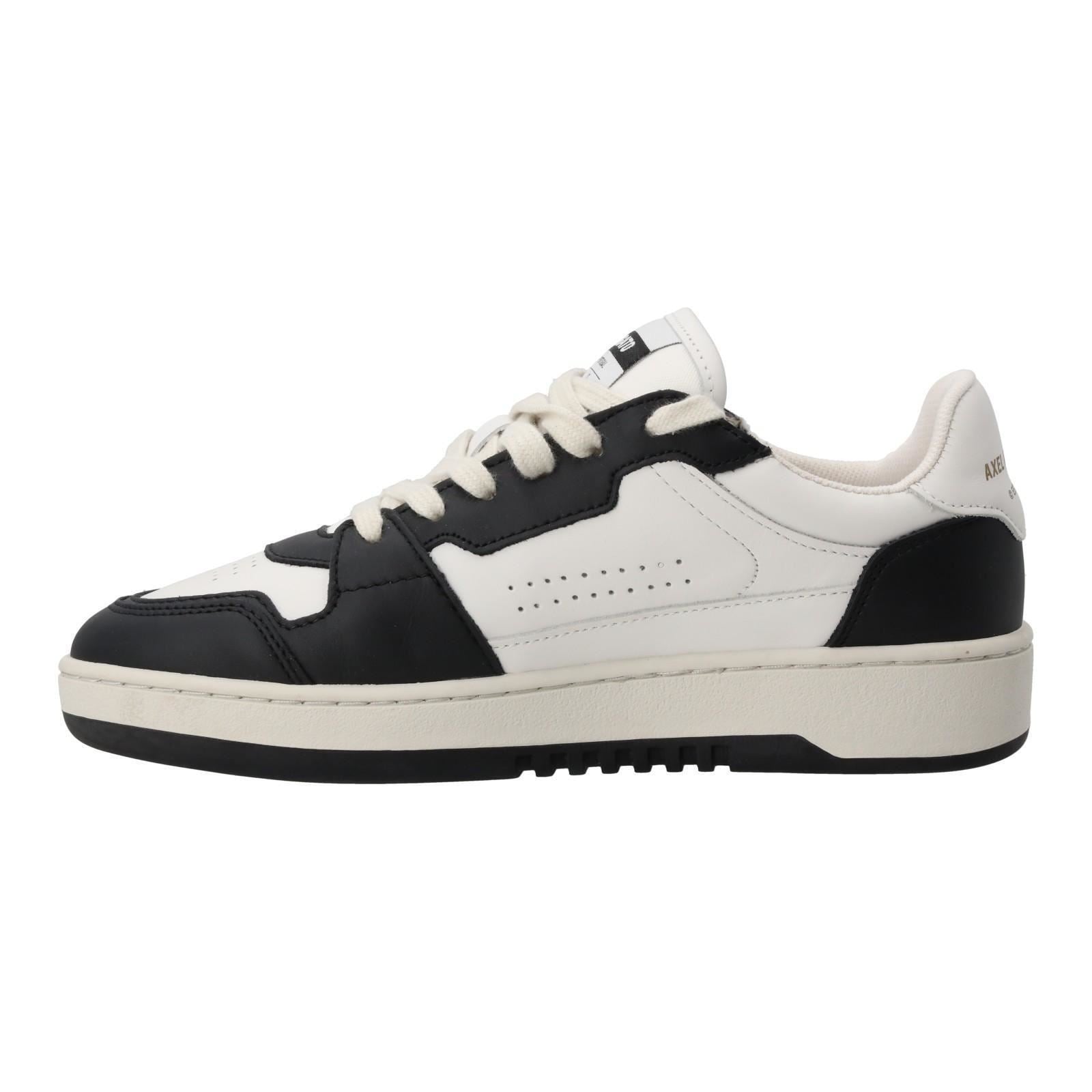 AXEL ARIGATO Dice Lo Trainers Low Top Lace Up Black/White-MALFORD OF LONDON SAVILE ROW MENSWEAR OUTLET