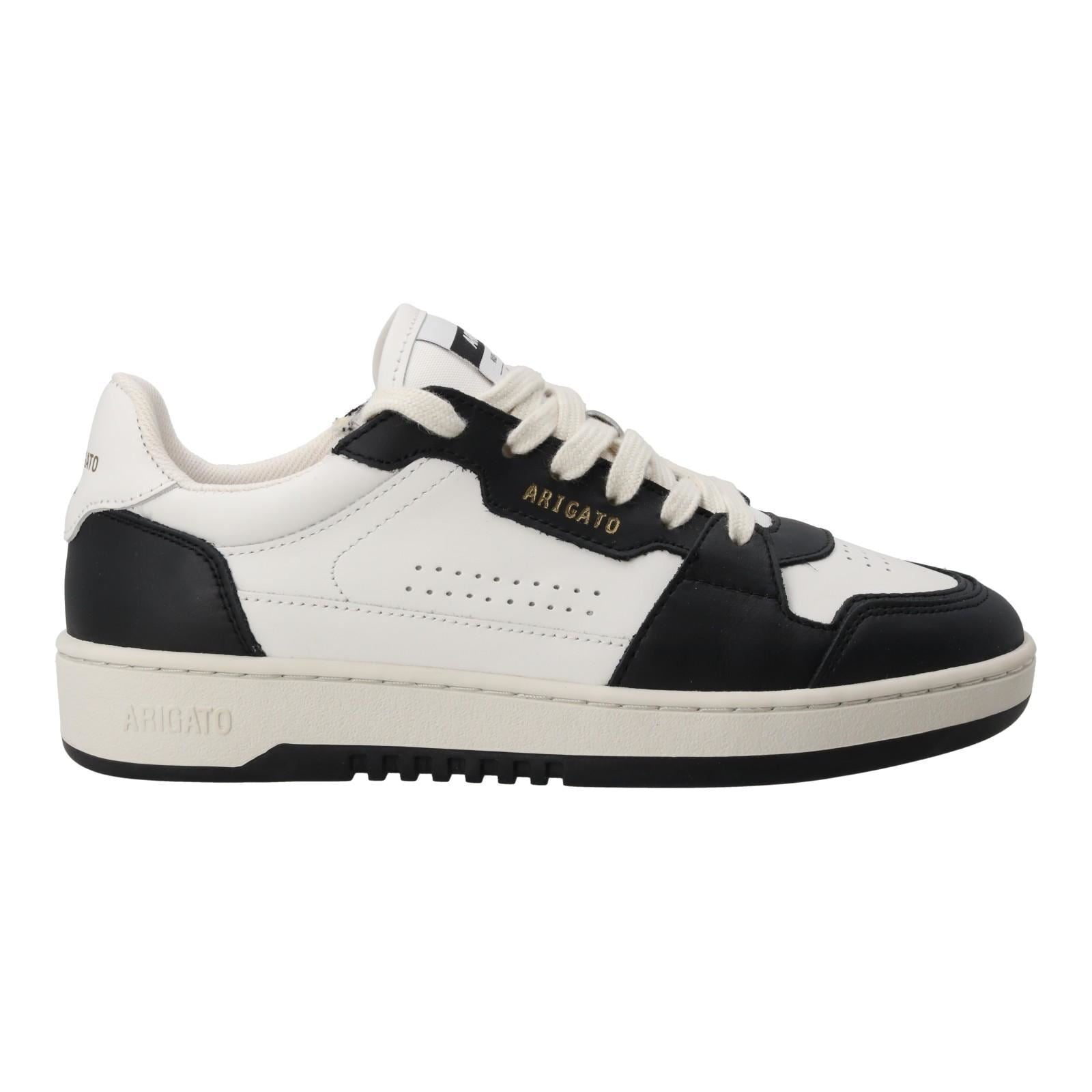 AXEL ARIGATO Dice Lo Trainers Low Top Lace Up Black/White-MALFORD OF LONDON SAVILE ROW MENSWEAR OUTLET