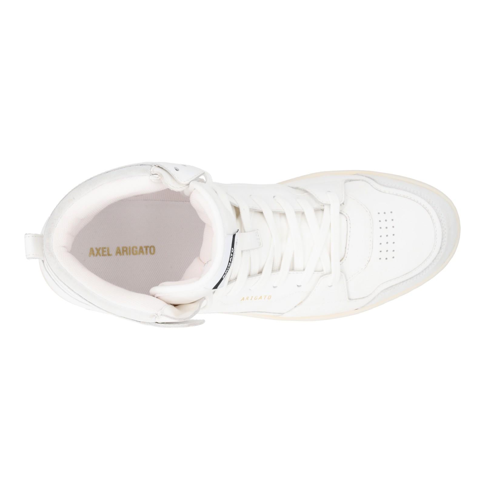 AXEL ARIGATO Dice Trainer High Top White-MALFORD OF LONDON SAVILE ROW MENSWEAR OUTLET