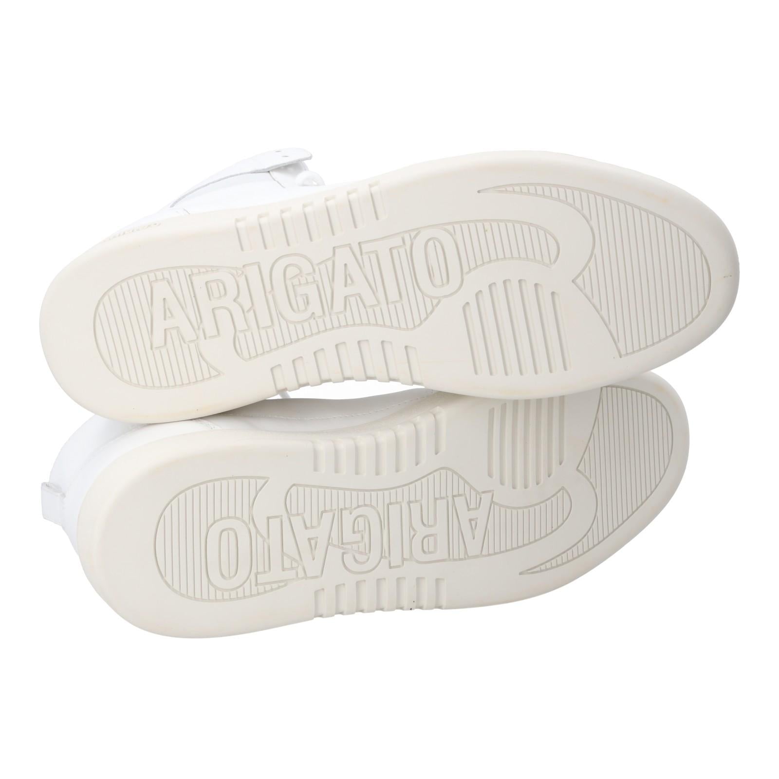 AXEL ARIGATO Dice Trainer High Top White-MALFORD OF LONDON SAVILE ROW MENSWEAR OUTLET